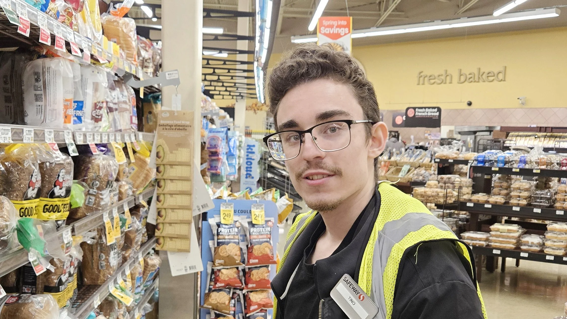 How Tino went from first shift to employee of the month at Safeway