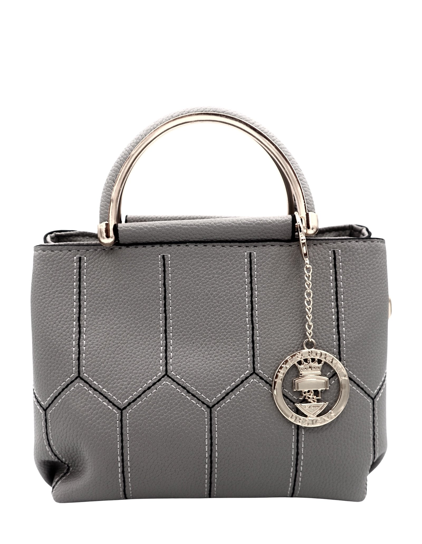 The Crownline Mini Satchel - Dark Gray