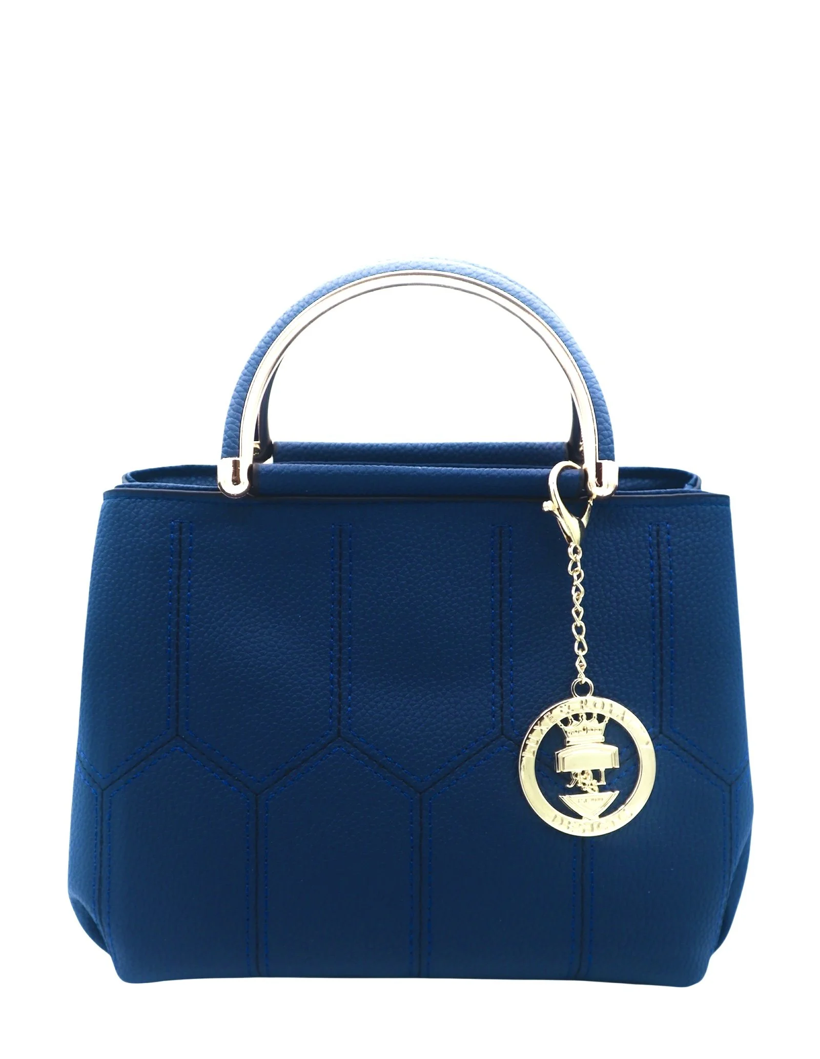 The Crownline Mini Satchel - Dark Blue