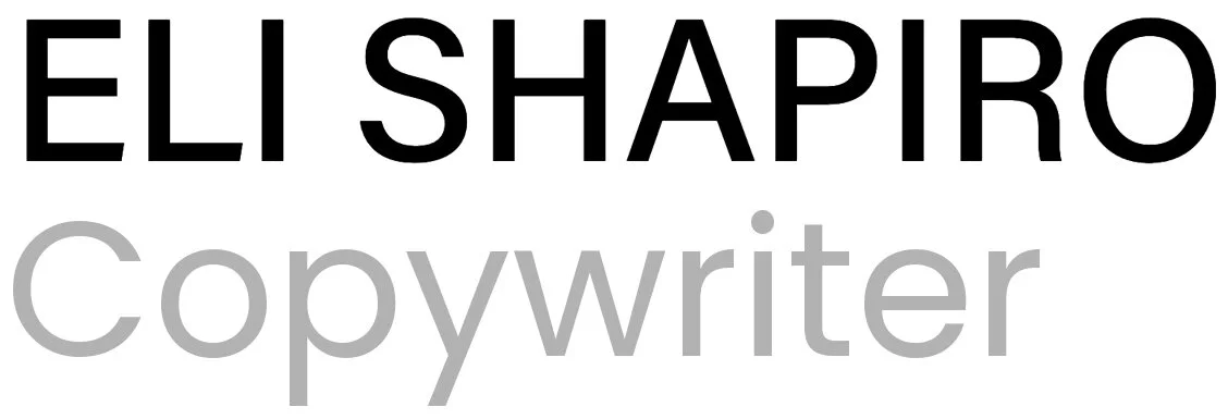 Eli Shapiro - Copywriter