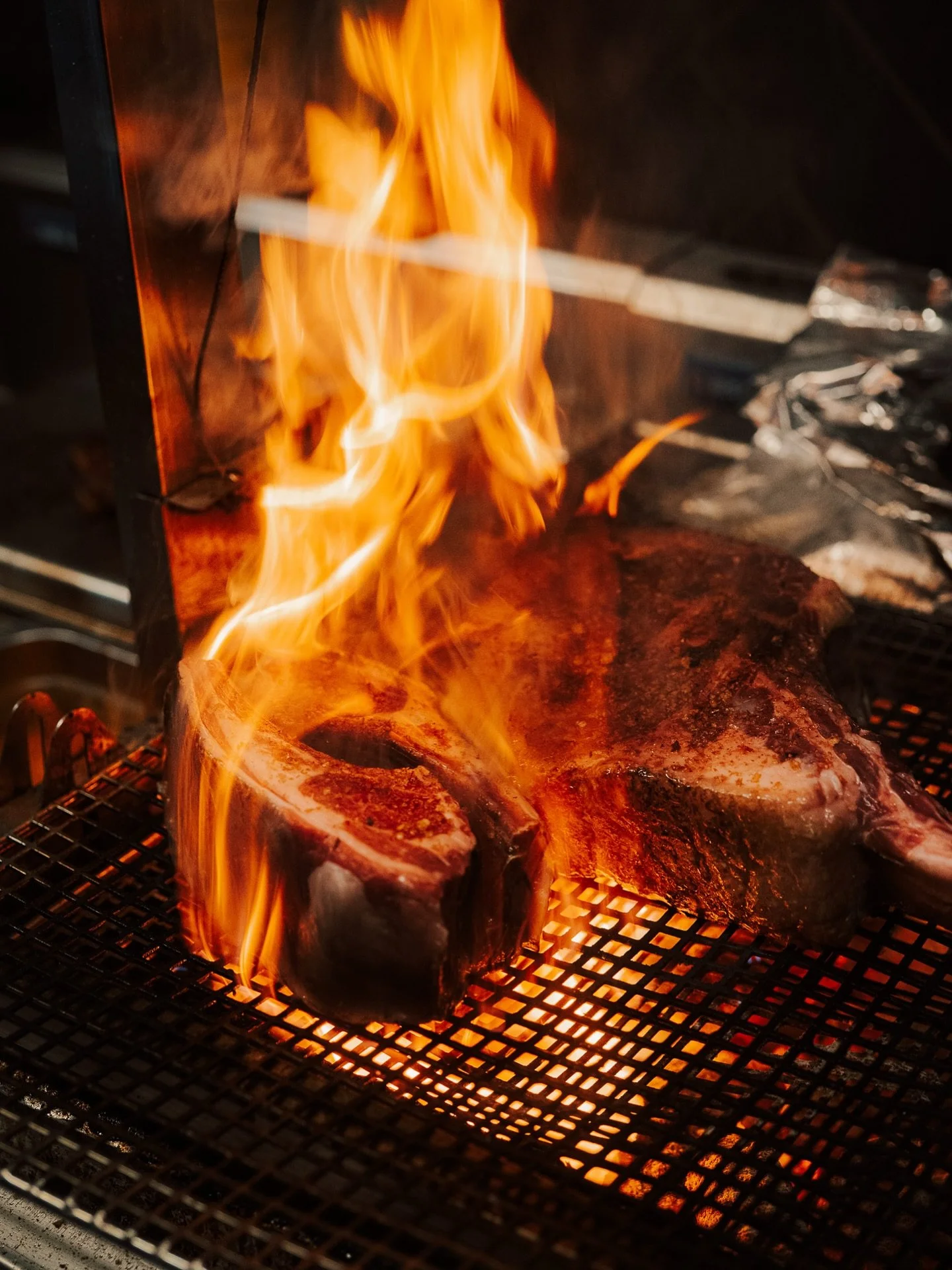 Things are heating up &mdash; come in for dinner this week. 

Open Tues-Fri from 5pm, Saturday from 12pm.

Book a table at the link in our bio.
