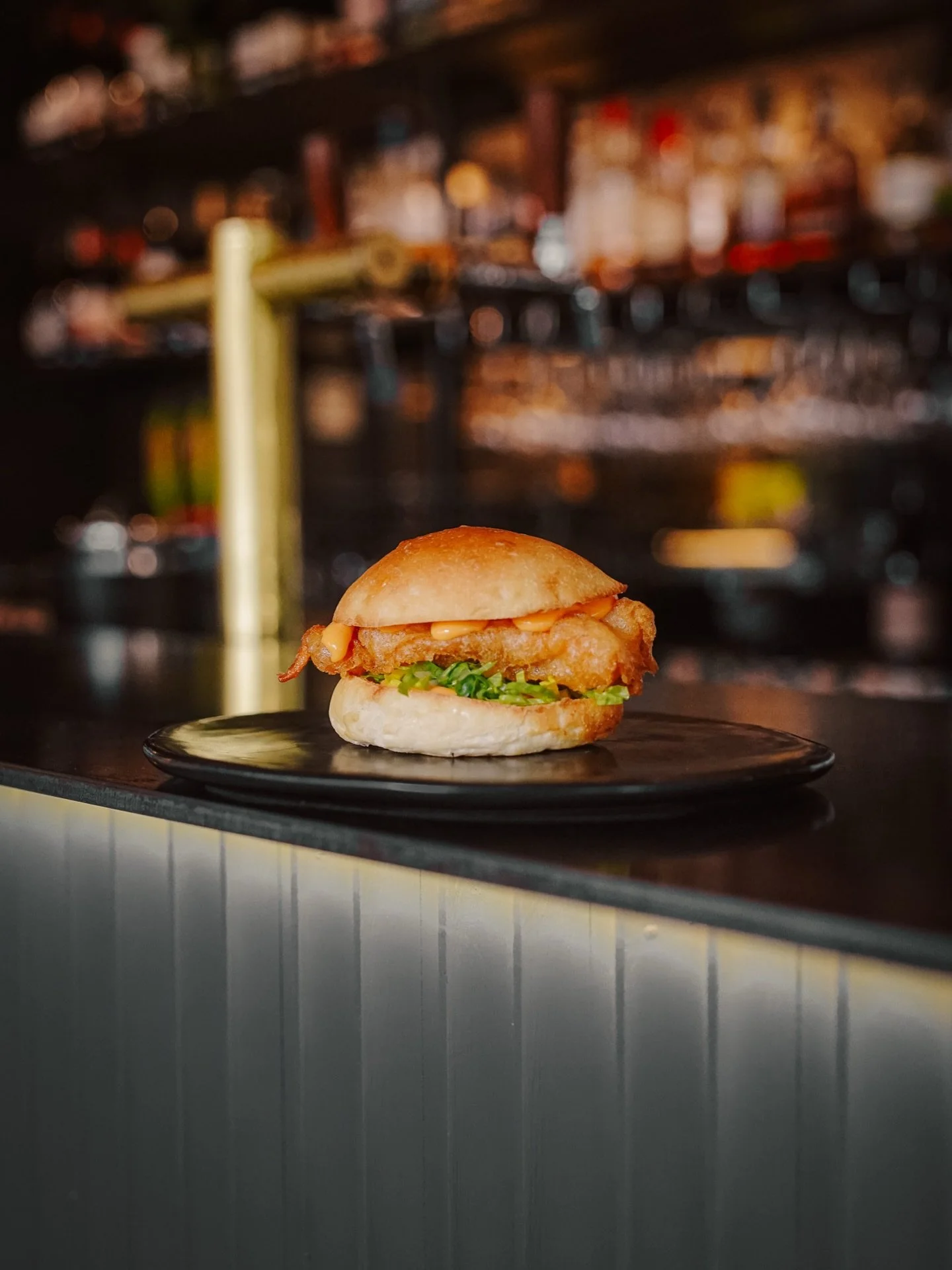 Juicy, golden and exactly what summer calls for. Prawn bun, fermented chilli mayo, lettuce.