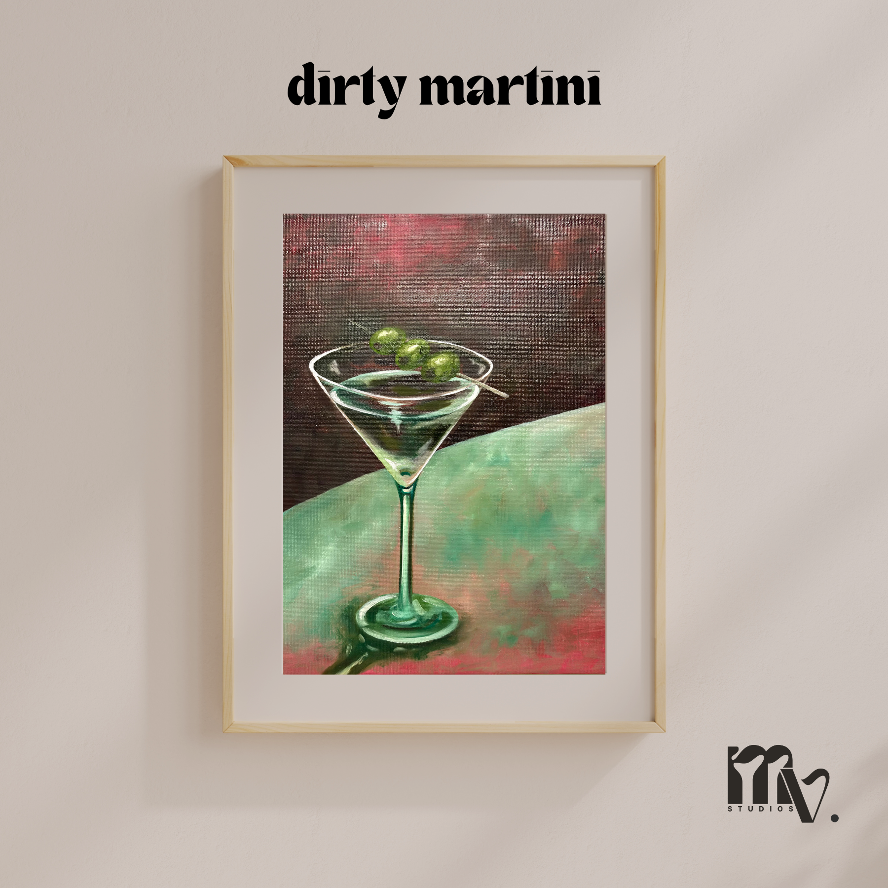 Dirty Martini - Print