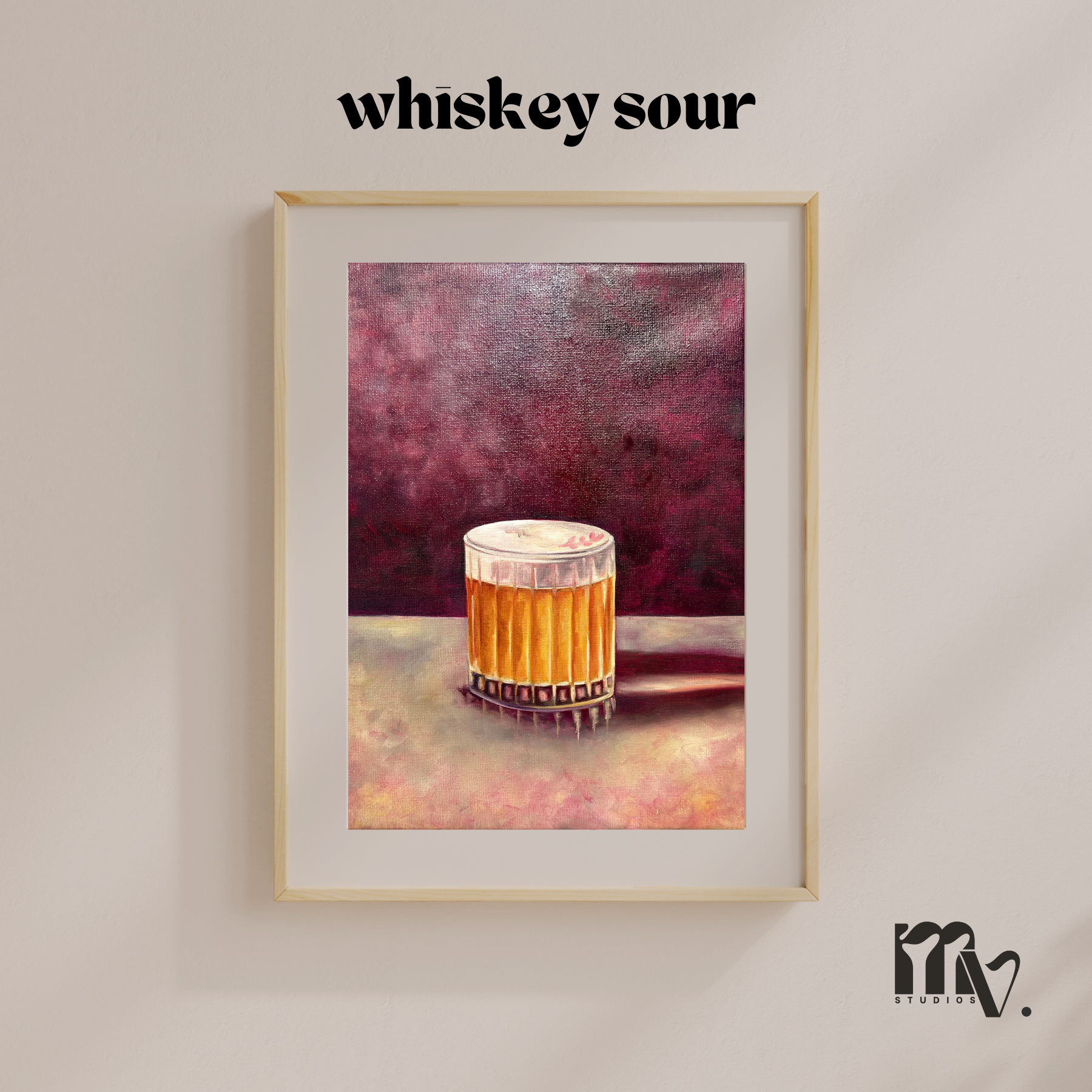 Whiskey Sour - Print