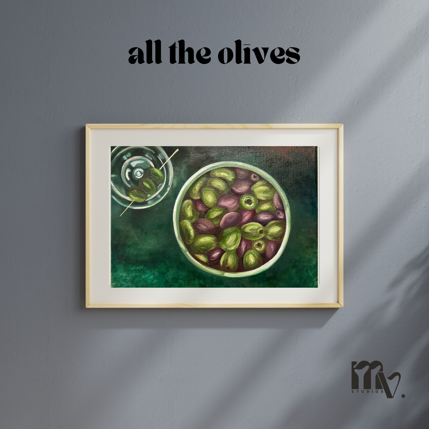 All the Olives - Print