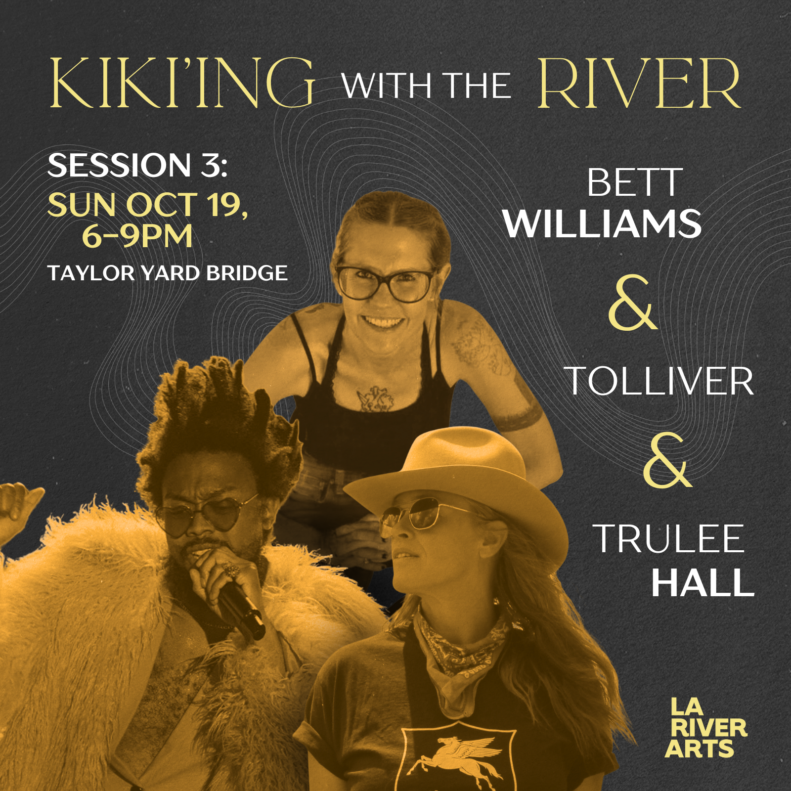 Mile 25: Bett Williams, Trulee Hall, and Tolliver