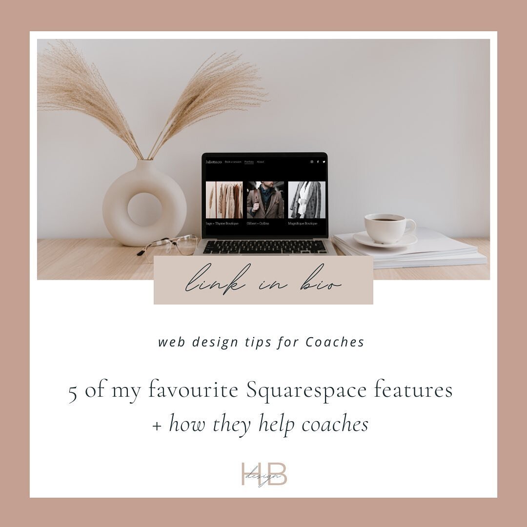 From a web designer&rsquo;s point of view, Squarespace really is my favourite platform for coaches with so many in-built features! 

1 - FLUID ENGINE 💻 
Takes design to a whole new level. 

The drag-and-drop editor creates endless opportunity to sho