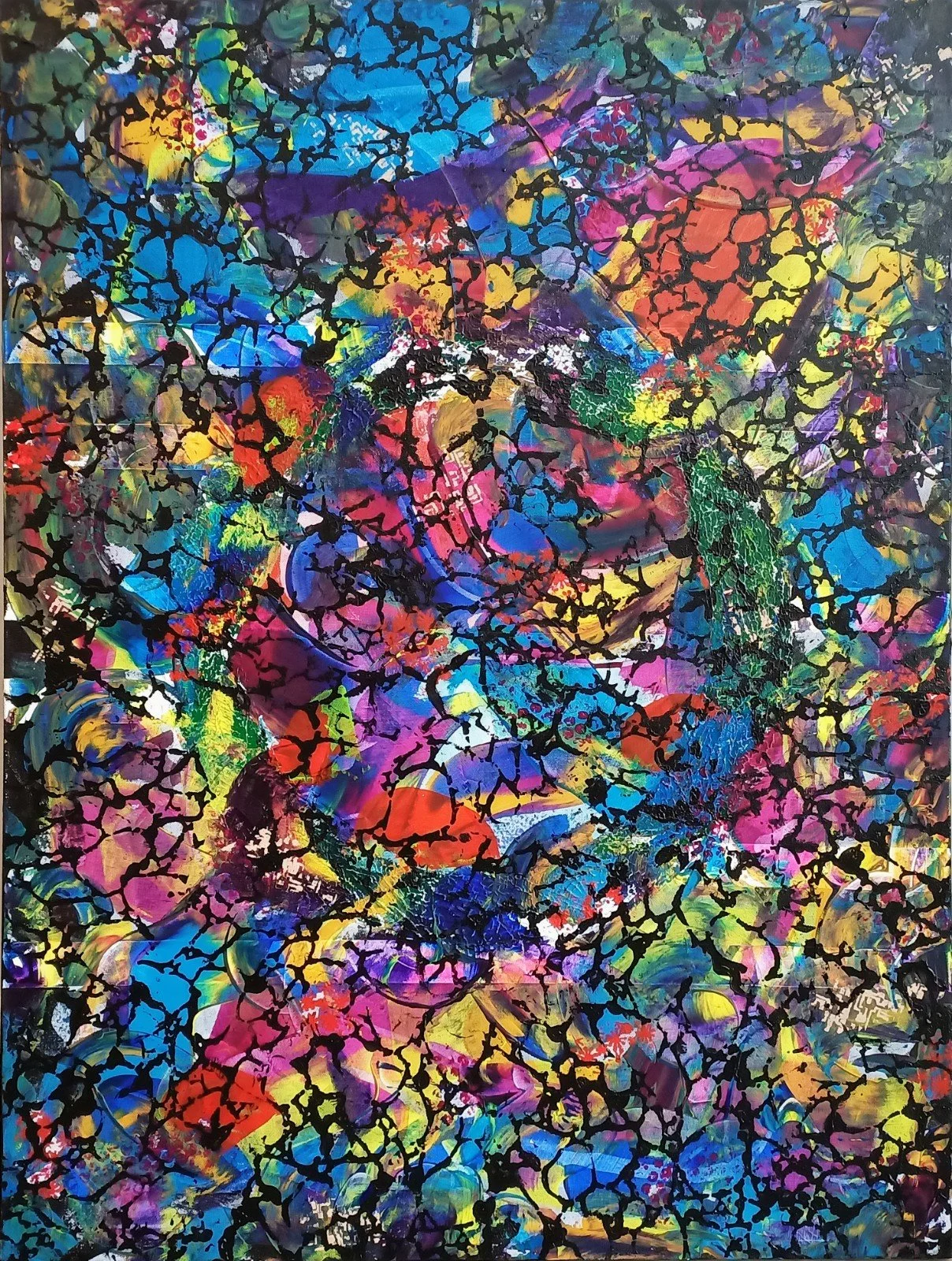 Under the Blue – Fluorescent Wall Art