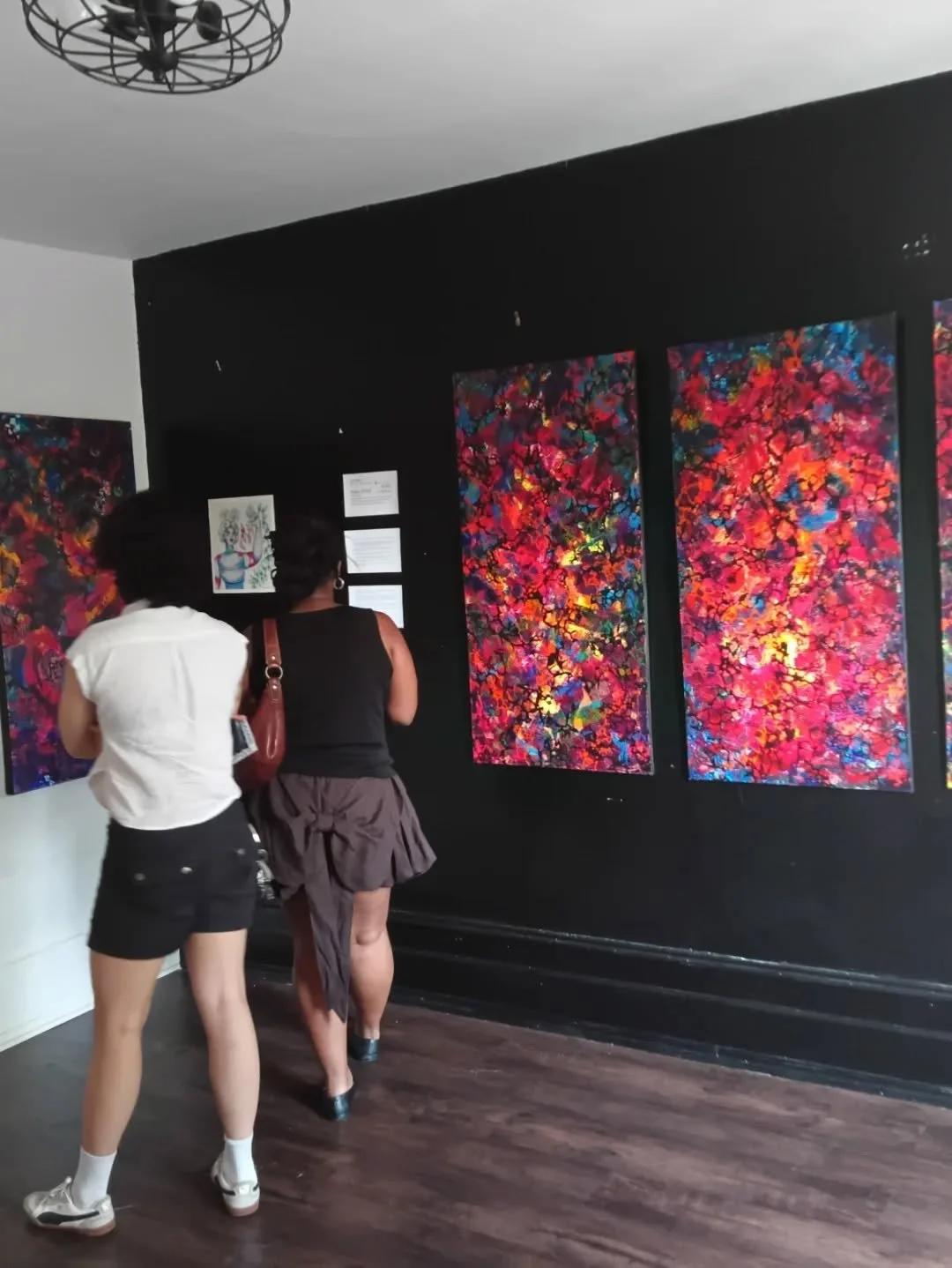 Some of the images taken yesterday during the Synbiosis vernissage at Mai/Son Gallery, organized by McGill and iGem.
#artexhibition2025 #artforsale #mtlart #igem #synbiosis #artfundraiser