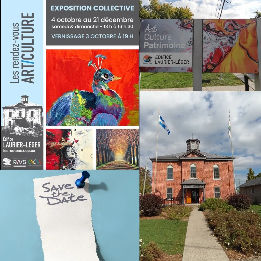 ✨ Thrilled to share some news ✨
I’m excited to be part of the 3rd Collective Exhibition of Rendez-vous Art/Culture, bringing together nearly 50 talented artists and artisans from the region.
From painting and sculpture to drawing, photography