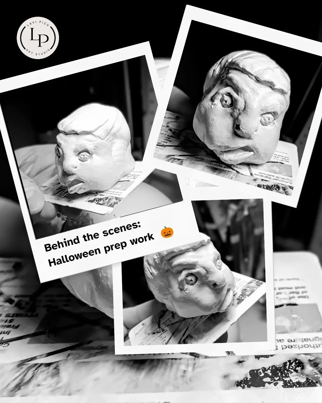 Sneak peek into today's Halloween prep fun 🎃 What's on your trick or treat agenda this upcoming Friday? 
#ʜᴀʟʟᴏᴡᴇᴇɴ2025 #halloweenfun #halloweensculpture  #claysculpting #artistsinmontreal #artistlife🎨 #verdunartist #wip #wipart