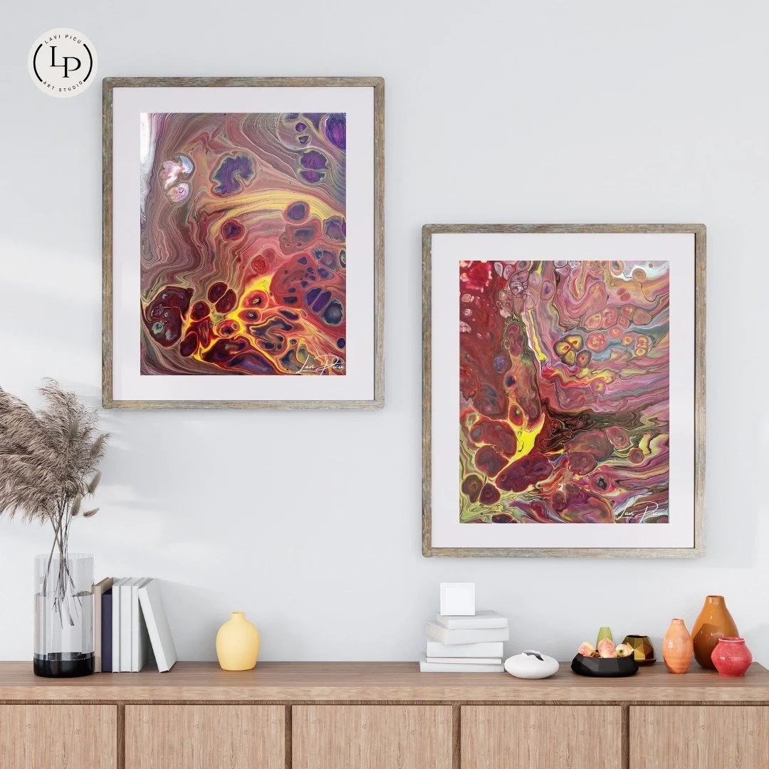 Organic Matters 3 and 4 - Two works. One internal battlefield.

This pairing from the Organic Matters series speaks to the war unfolding beneath the skin: an unseen, ongoing confrontation shaped by the overlapping invisible symptoms of Lyme disease a