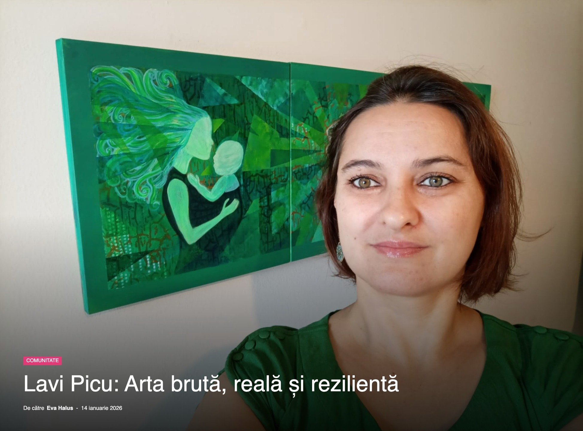 A big THANK YOU to the Romanian Journal, Accent Montreal, to journalist /artist @evahalus and to Simona Pogonat @good_hours ), for the article published on my art journey and their constant support promoting Romanian artists. 

Your commitment to amp