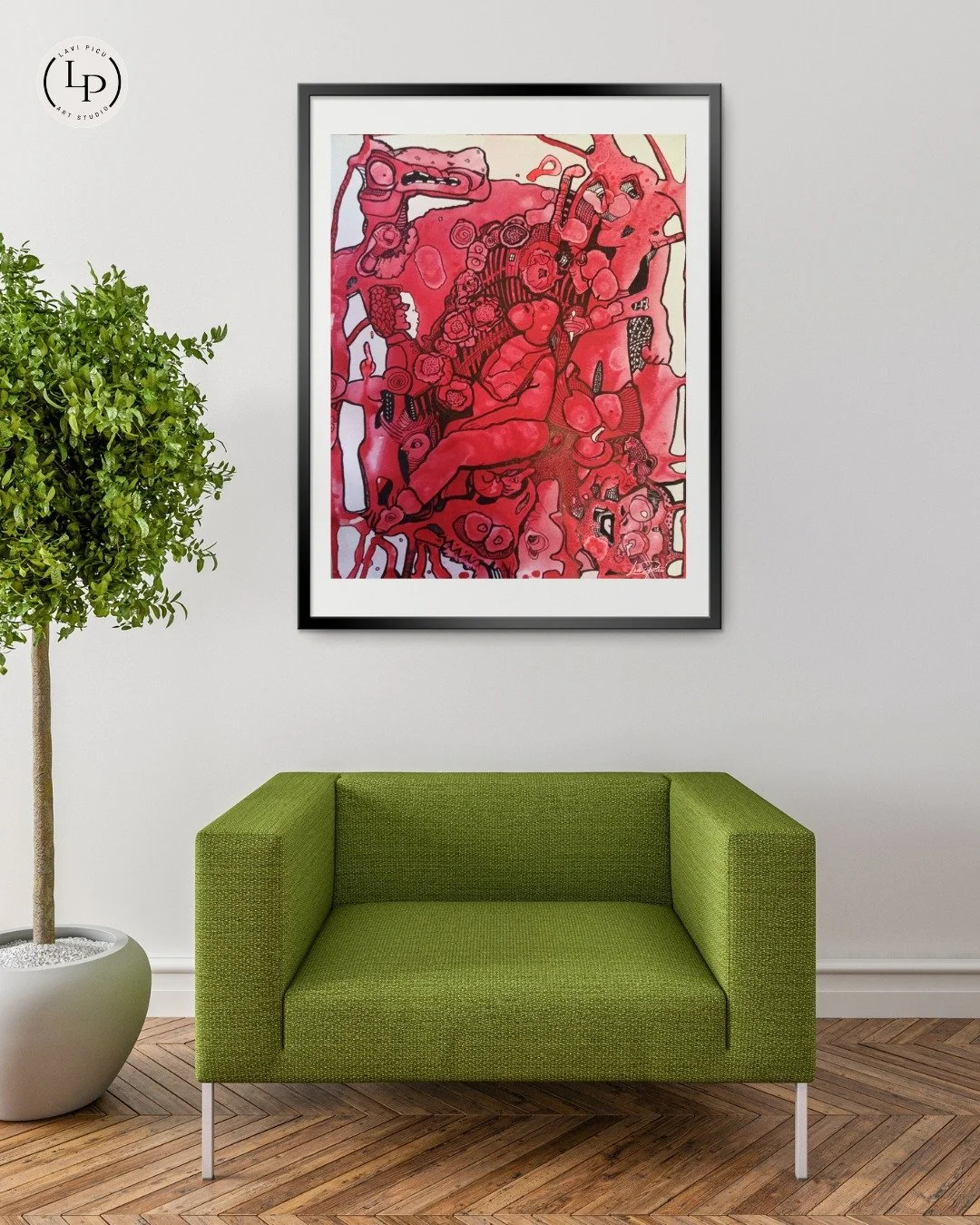 "Visceral Story"

A field of shifting forms, dense and entangled, pulsating with pressure and sensation.

This ink wash maps internal landscapes of overload, vulnerability, and endurance. Lines accumulate, surfaces saturate, and forms emerg