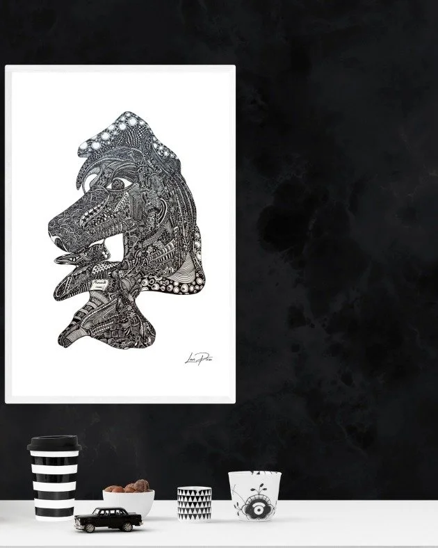 Memento Mori 🖤

A meditation that refuses to stay still.

This black ink drawing bends perception&mdash;shifting, breathing, evolving the longer you surrender your gaze. Somewhere between control and chaos, neurographic movement meets obsessive patt