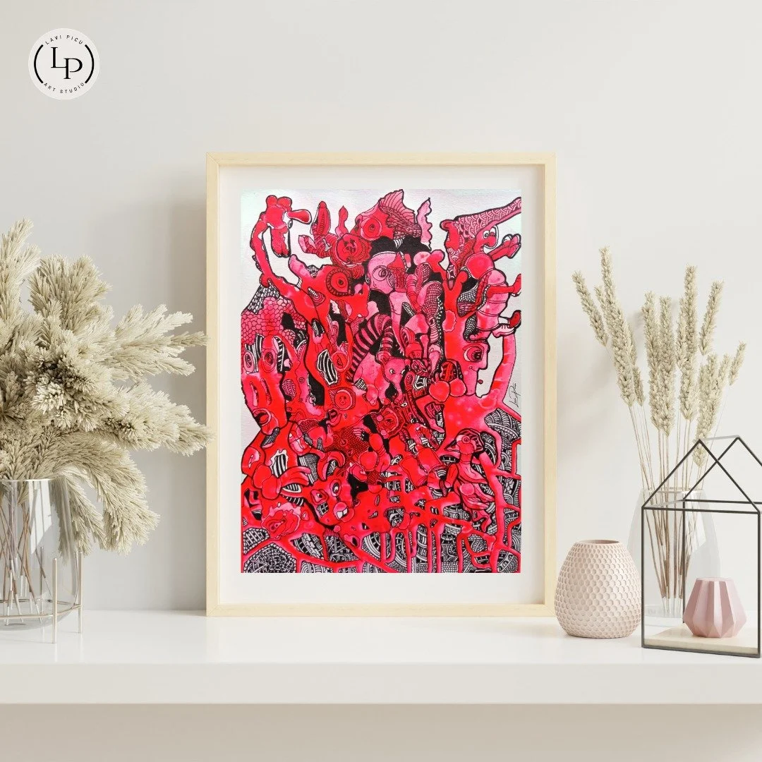 Invisible Pressure

What if the body is not an object,
but a condition - unstable, permeable,
continuously rewritten by forces it cannot refuse?

In "Invisible Pressure", form is not depicted, it is negotiated. An amalgam of creatures emerg