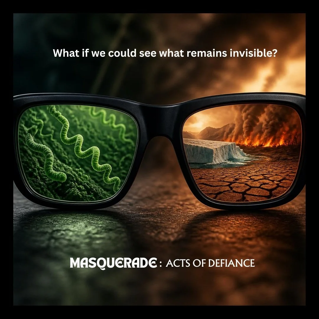 Before the unveiling, there is the creation.

Behind every exhibition are moments of research, doubt, experimentation, and transformation.

These behind-the-scenes glimpses offer a look into the making of Masquerade: Acts of Defiance, a duo exhibitio