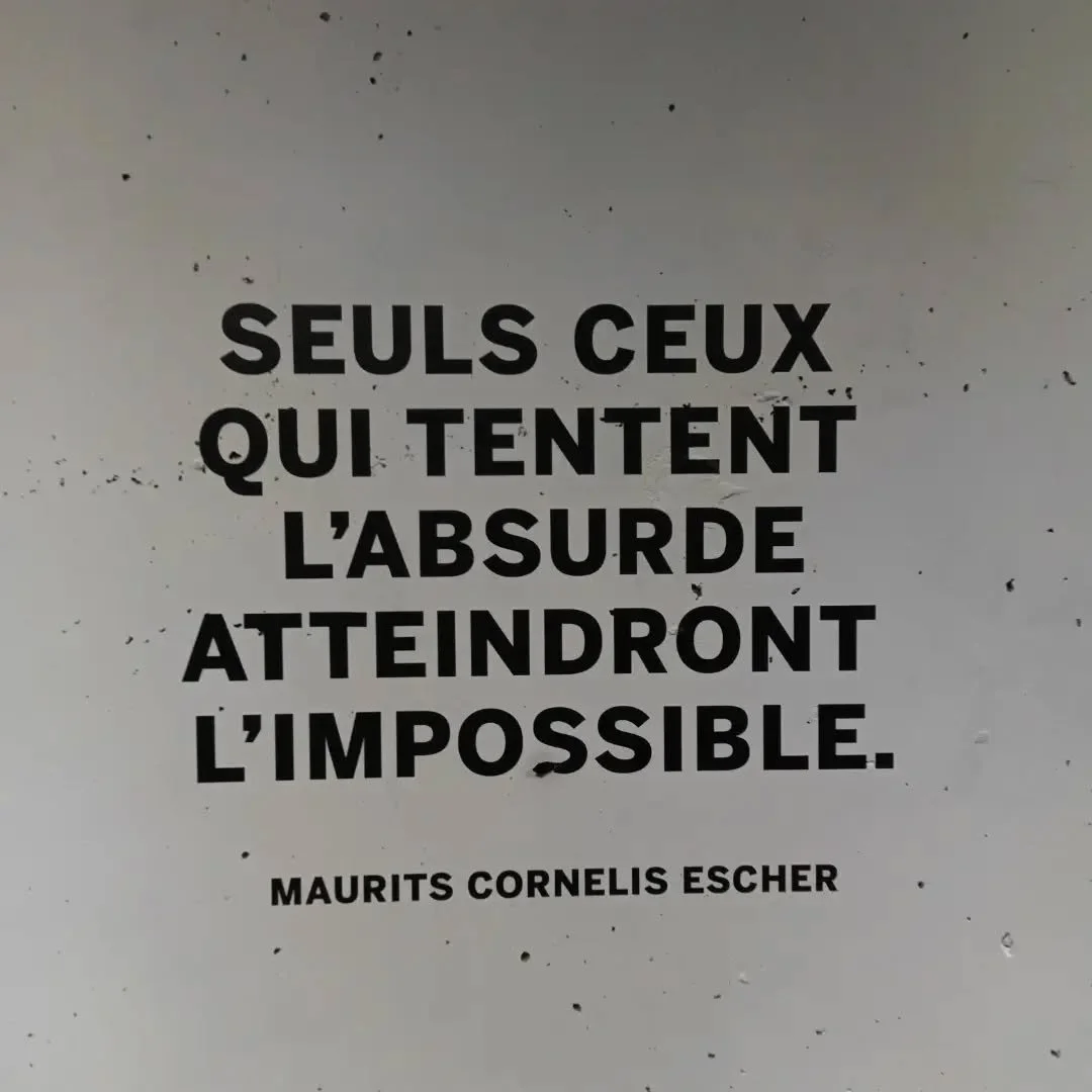 ✨ From taking down an exhibition to stepping into another one&hellip;

After the closing and deinstallation of Masquerade: Acts of Defiance, I took some time to visit the ESCHER exhibition and immerse myself in the fascinating world of M.C. Escher.

