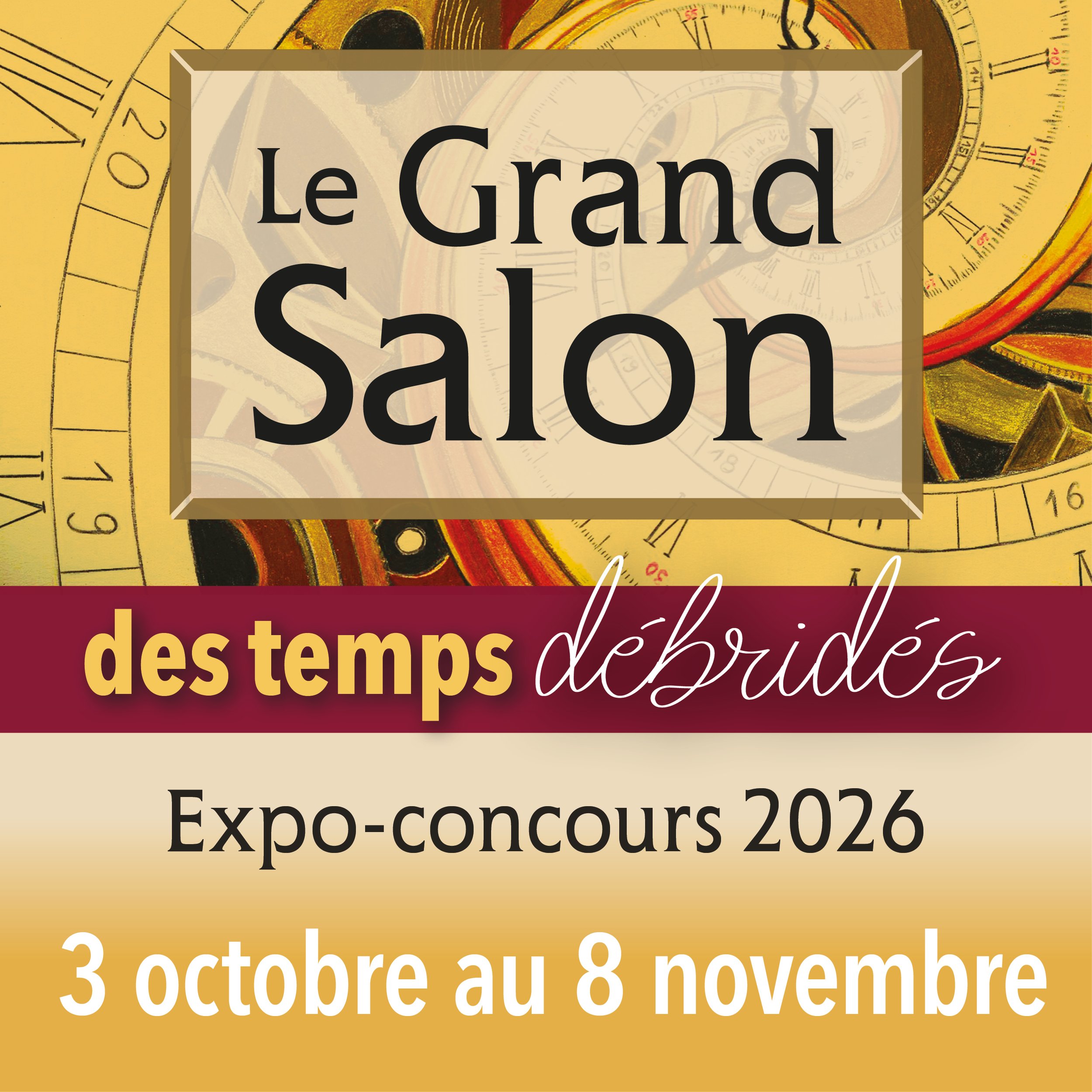 ✨ Le Grand Salon des temps d&eacute;brid&eacute;s 2026 ✨

I&rsquo;m pleased to be part of Le Grand Salon des temps d&eacute;brid&eacute;s 2026, presented by the Mus&eacute;e des beaux-arts de Mont-Saint-Hilaire.

I will be presenting **Memento Mori**