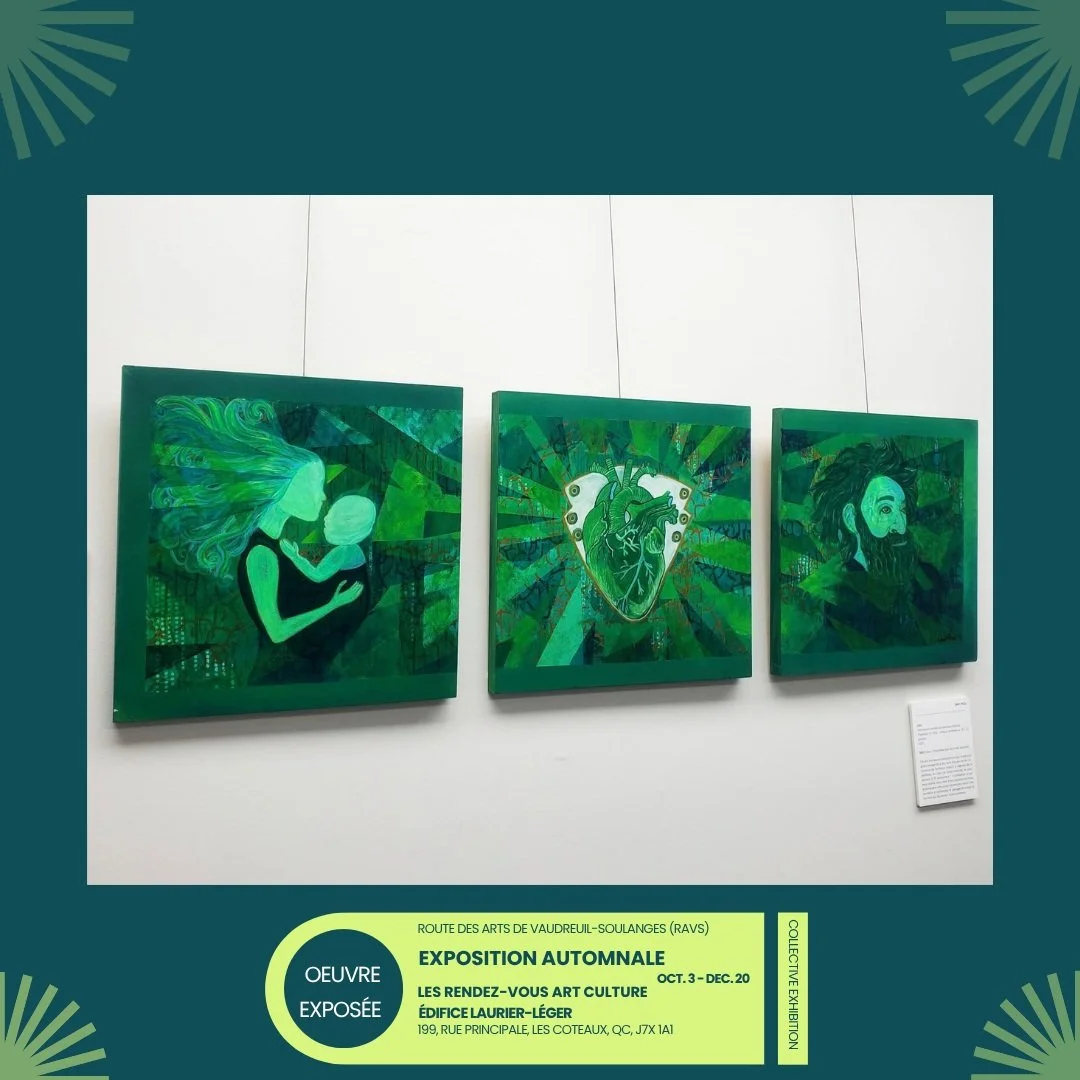LIFE

Three panels. One continuous journey.

Life reflects the passage through different stages of existence, growth, transformation, vulnerability, and change. The triptych considers the body not as something fixed, but as a territory constantly sha