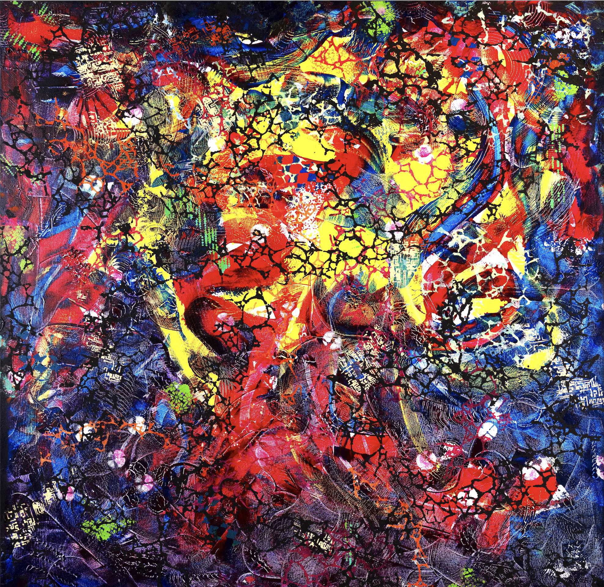 Breakout - 48" x 48" x 2"