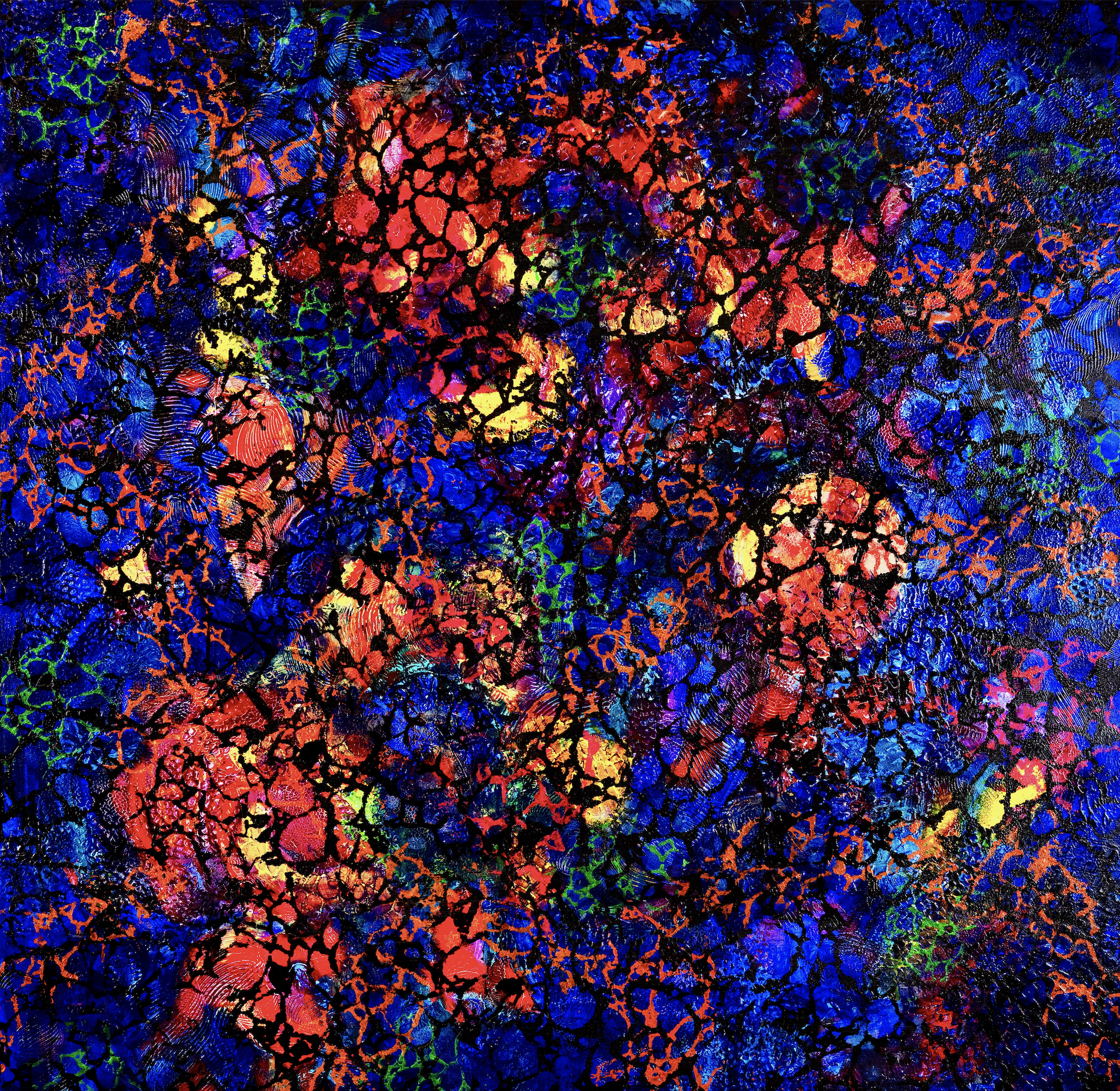 Infiltration - 48" x 48" x 2"