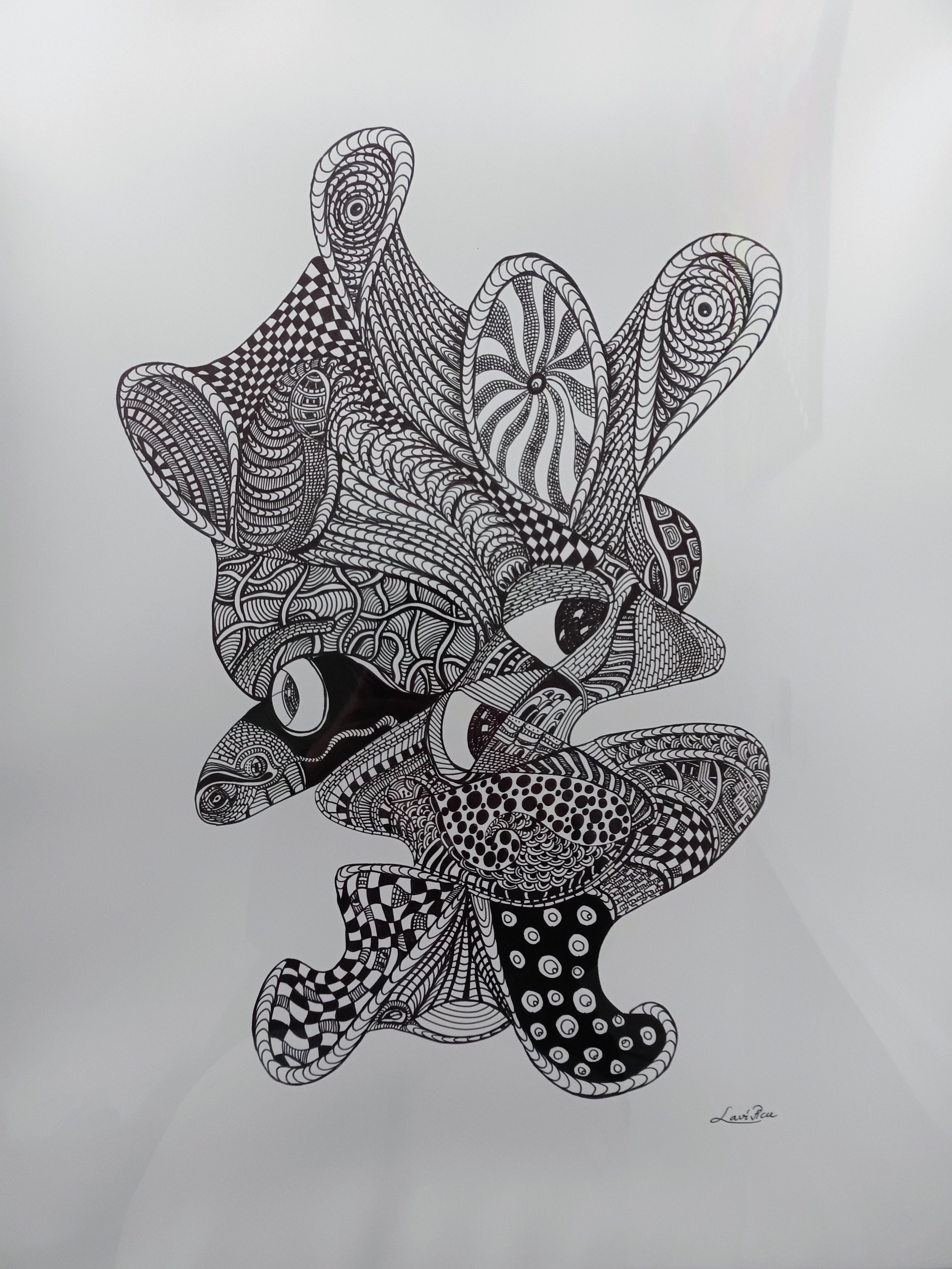 Tormented - 28" x 22"