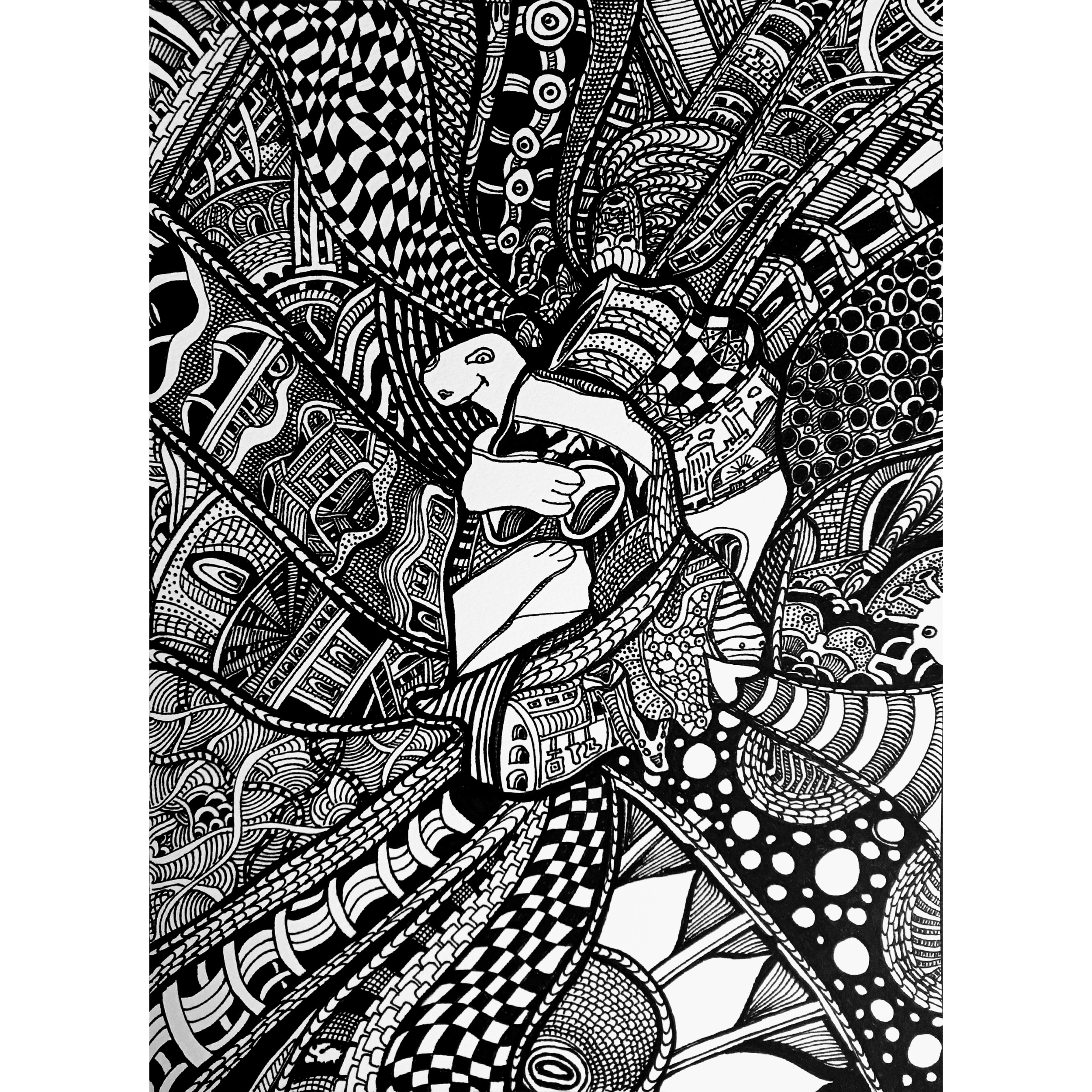 Vertigo - 15" x 11"