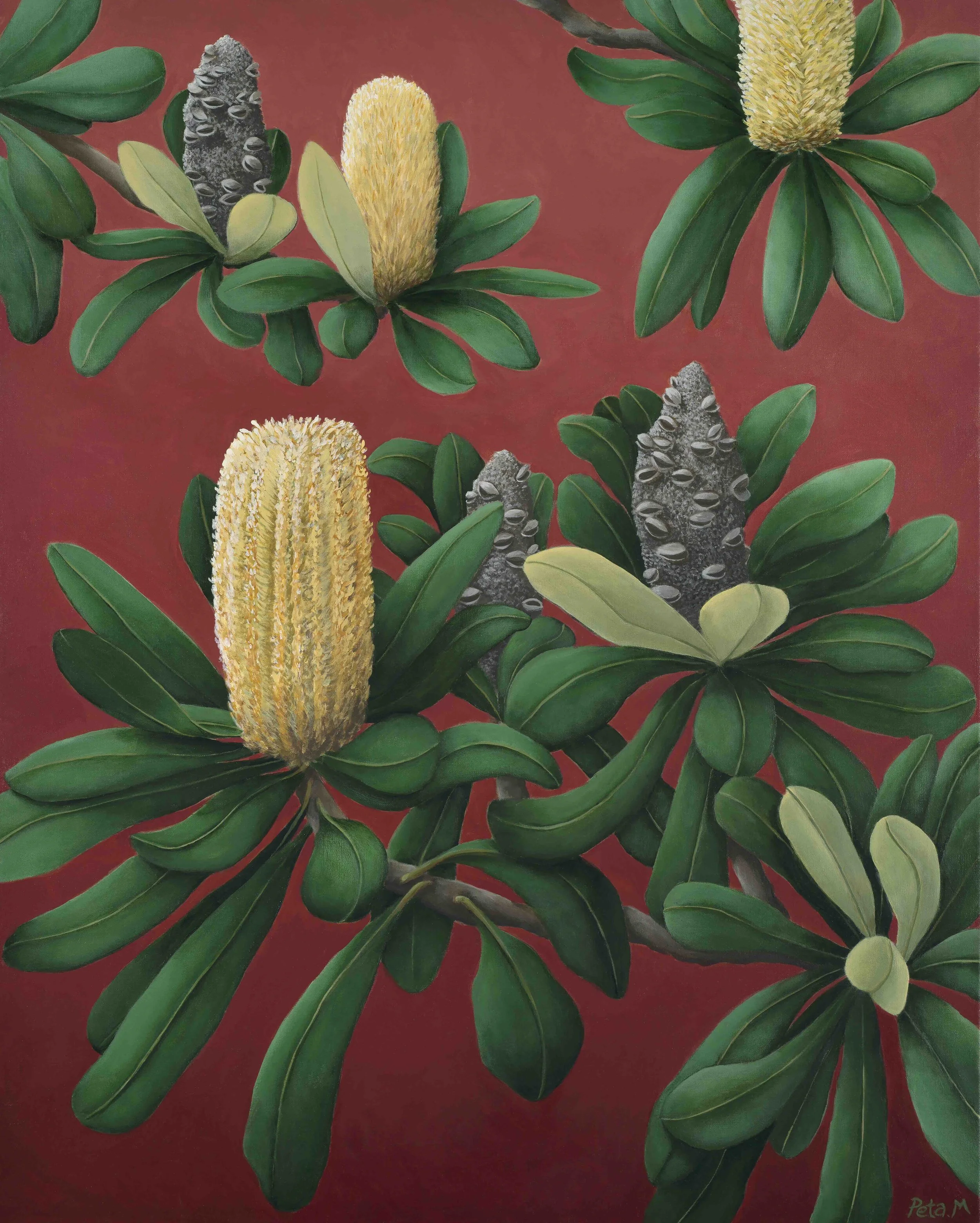 Coastal Crush - 102x81cm Acrylic on Canvas