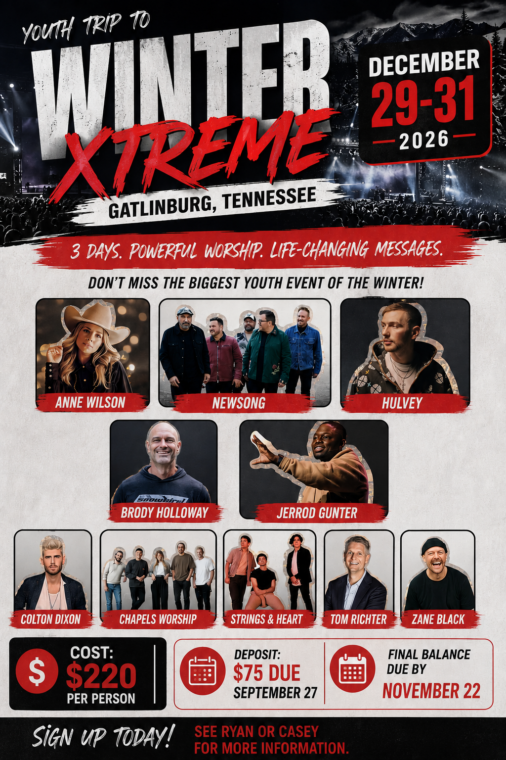Winter Xtreme (Youth Trip - All are welcome)