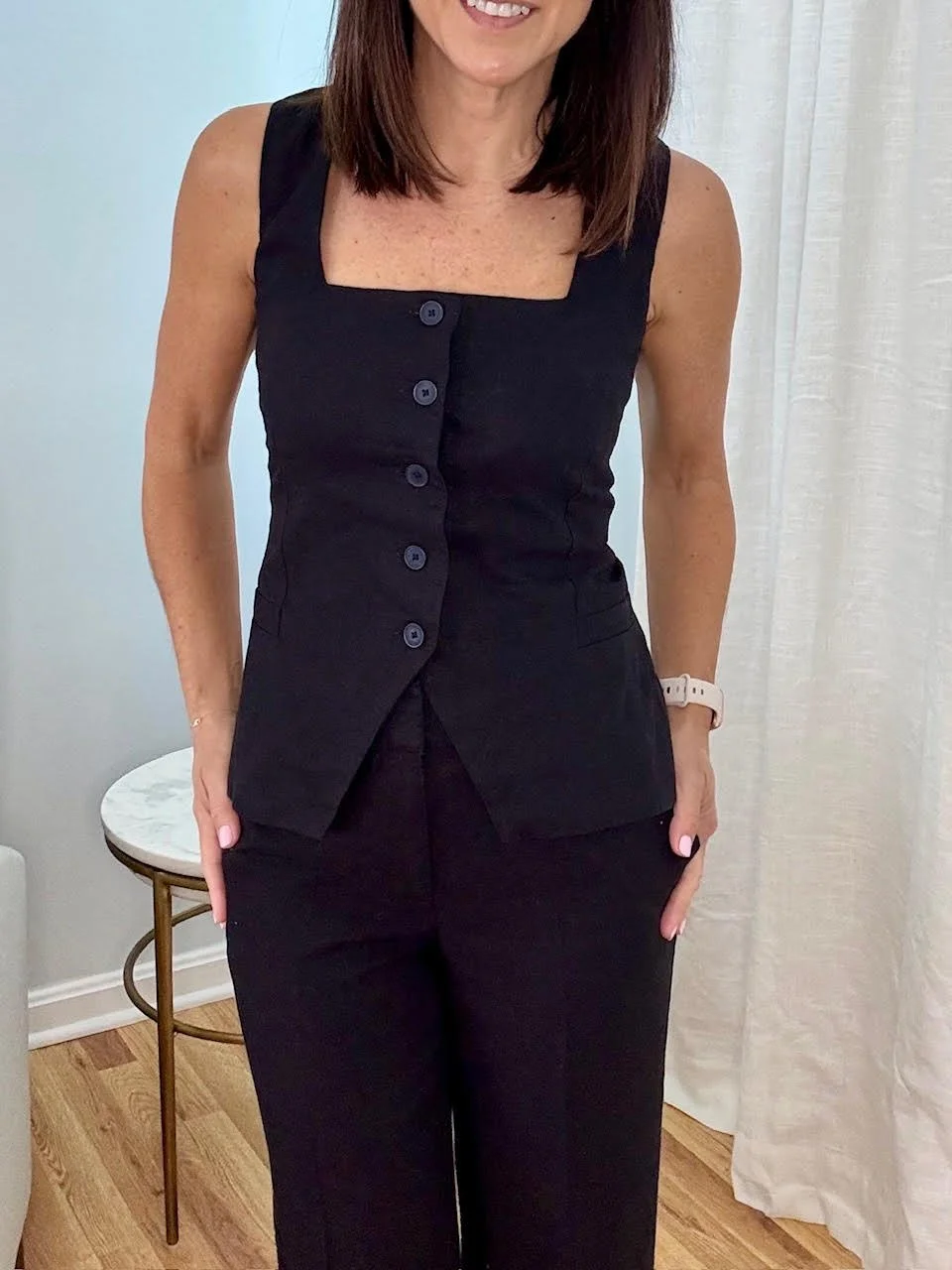 Loft Vest (similar style linked as image is no longer available)