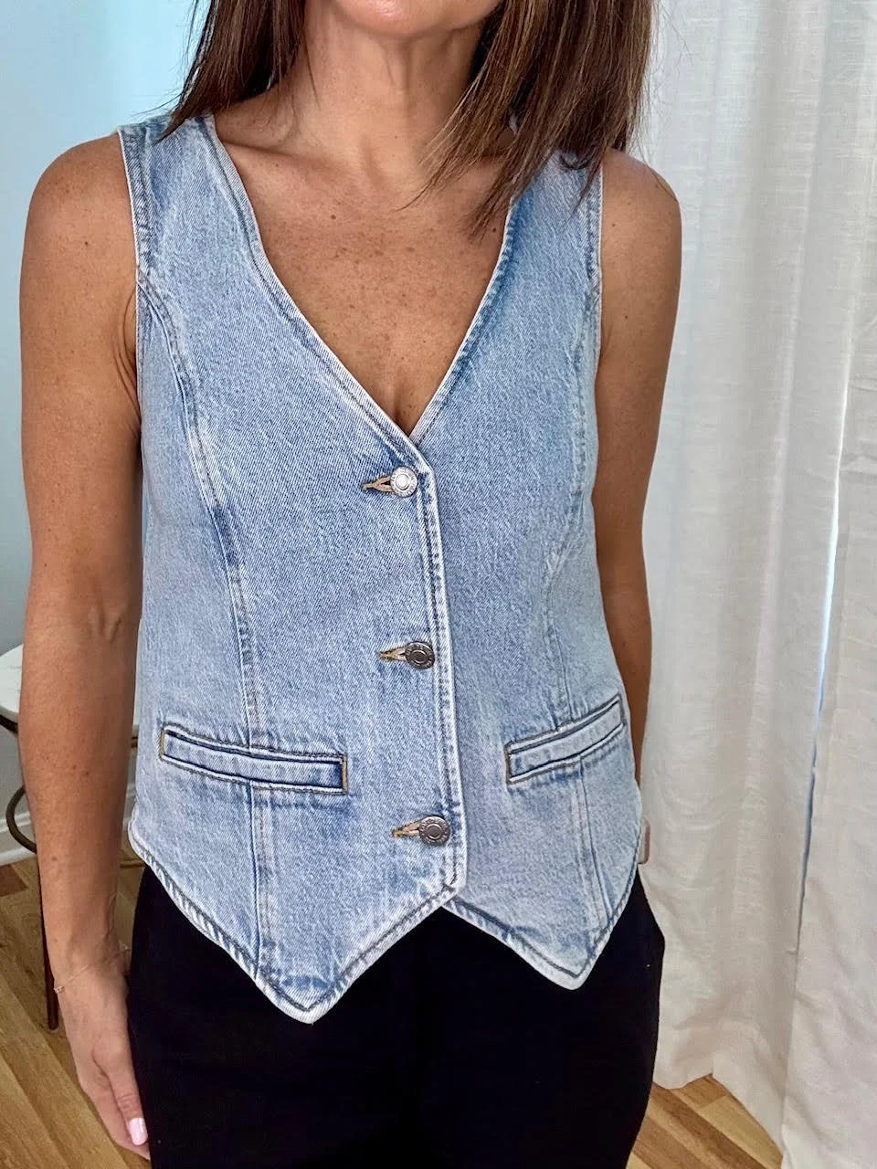 Loft Denim Vest