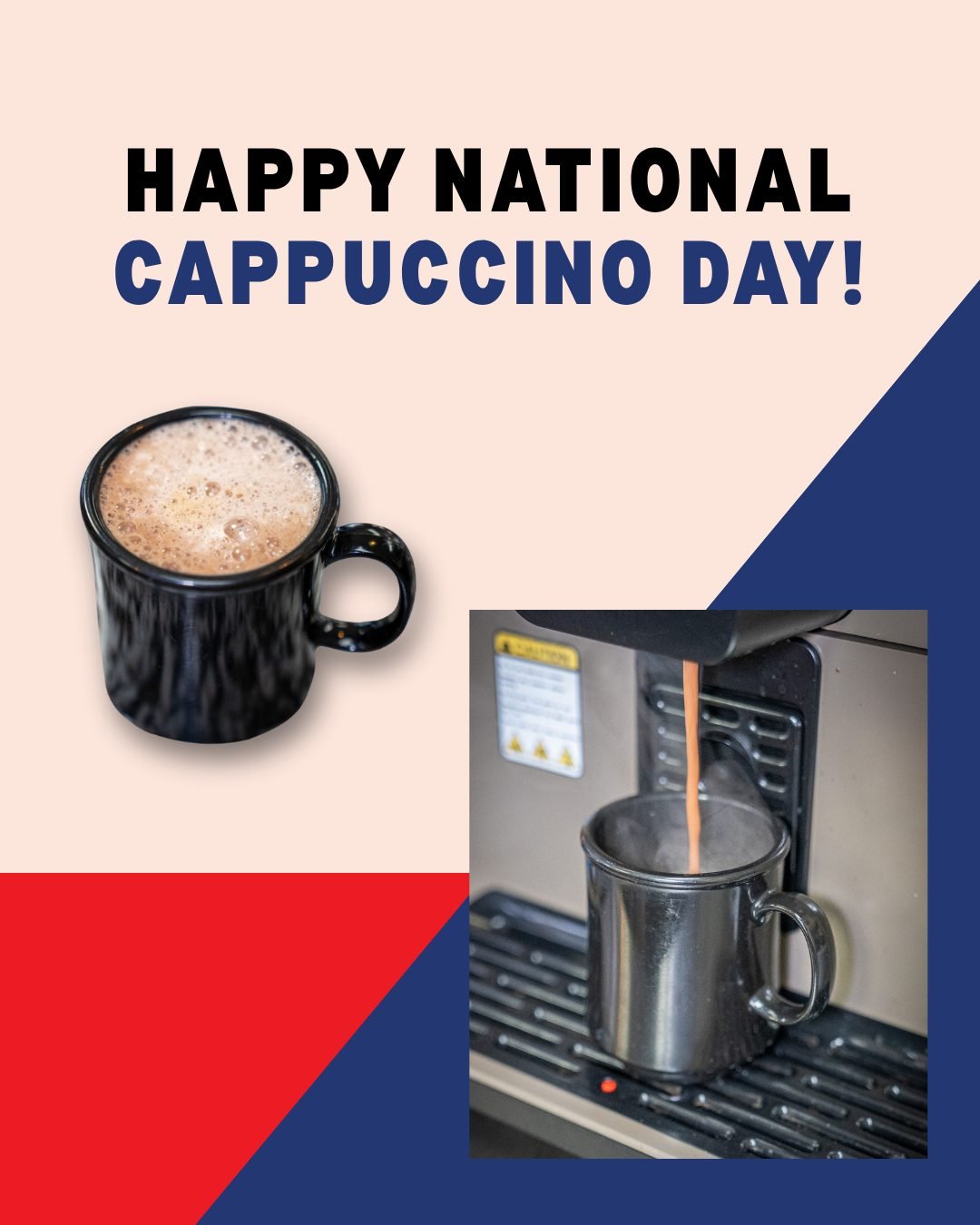 Happy National Cappuccino Day! ☕

Come enjoy one with us today.