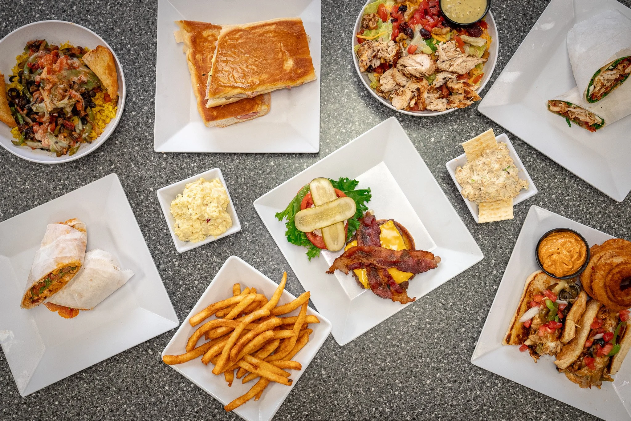 Our guests love starting their morning with us&mdash;and we&rsquo;re grateful for every breakfast shared at Britt&rsquo;s.

And when lunchtime rolls around, we&rsquo;ve got you covered too. From burgers and wraps to fresh-made bowls, enjoy a deliciou