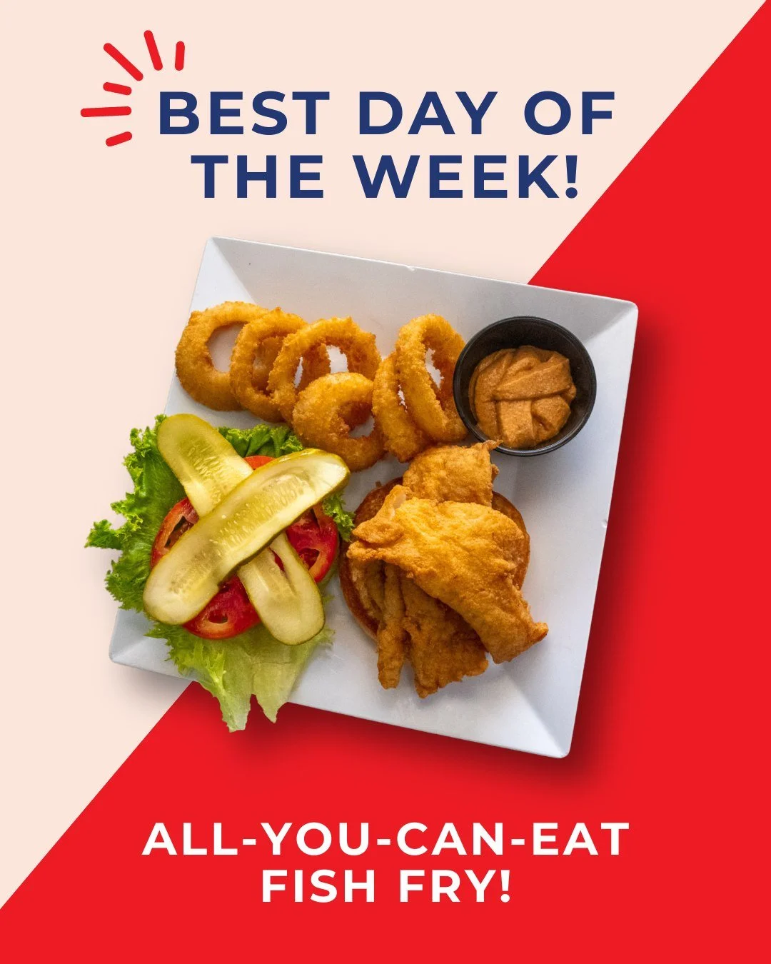 Friday means one thing at Britt&rsquo;s...Fish Fry! 🐟
Join us for hot, golden, crispy fried fish starting at 3:00 PM. Fresh from the fryer, full of flavor, and the perfect way to wrap up the week.