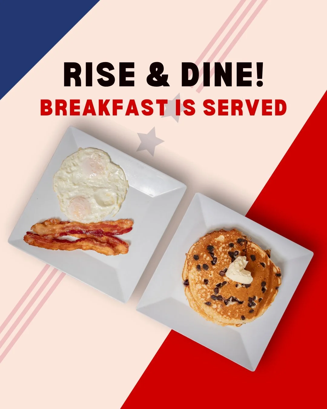 Breakfast done right!

Hot plates, fresh coffee, and all your morning favorites are waiting for you. Come see us this week!