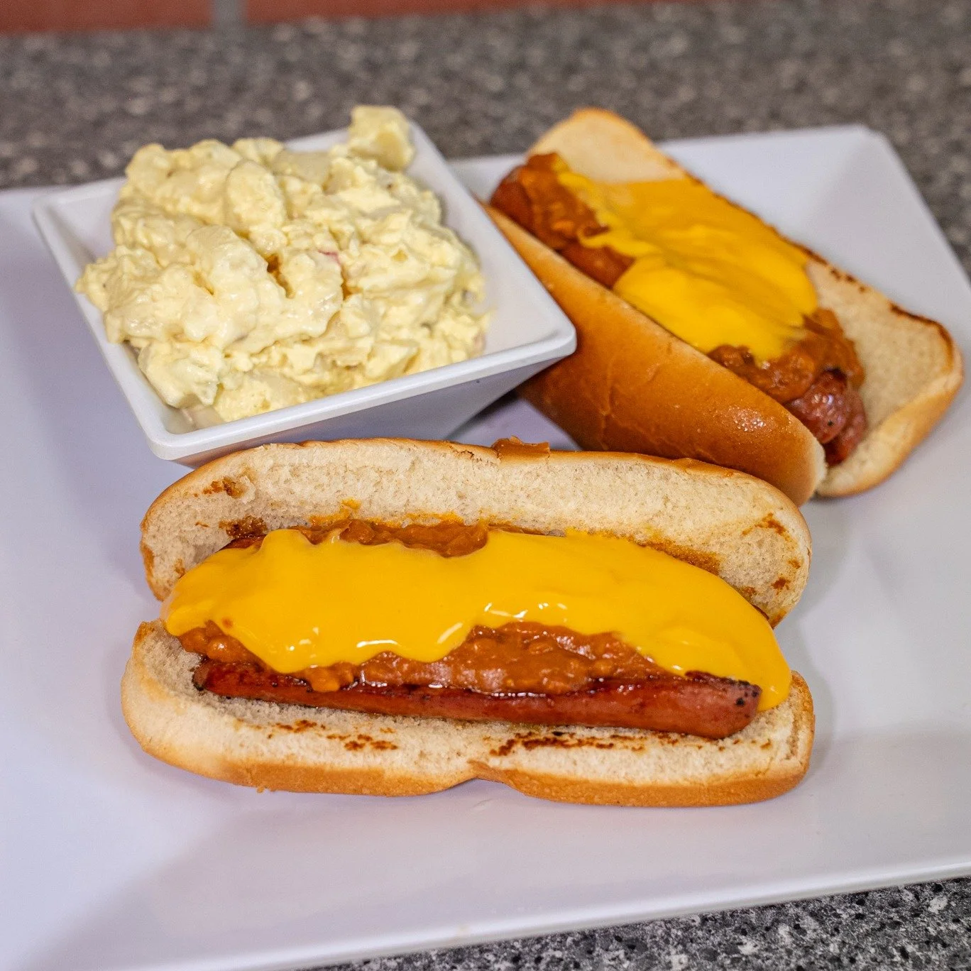 It's A Dog Thursdays!

Sure to be the star of Thursday meals, this weekly special features two savory chili hot dogs with cheese and onion. Come hungry and we&rsquo;ll handle the rest! 🌭