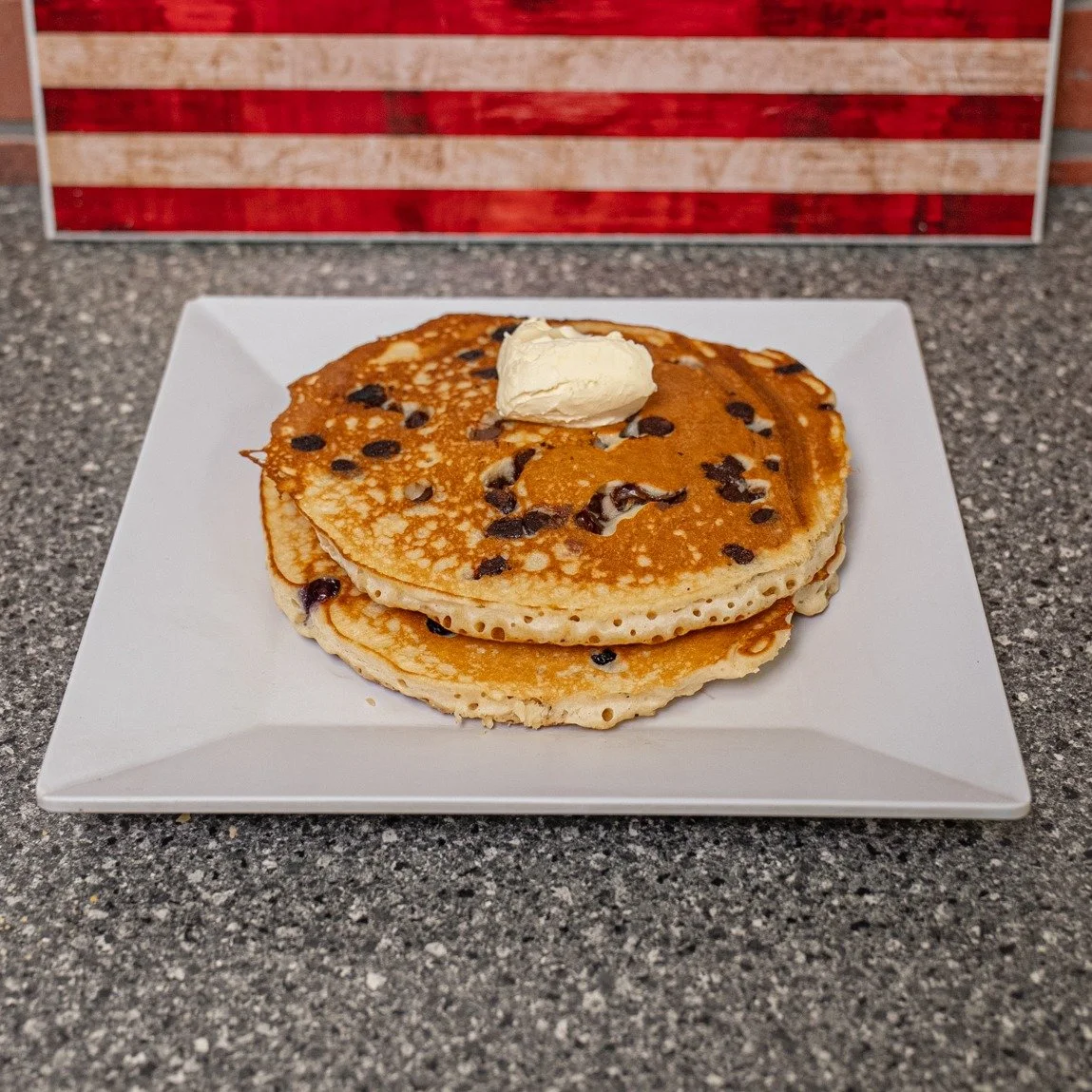 It's a pancake kind of morning 🥞 Come on by for a perfect, fluffy stack that's hot off the griddle and ready for syrup!