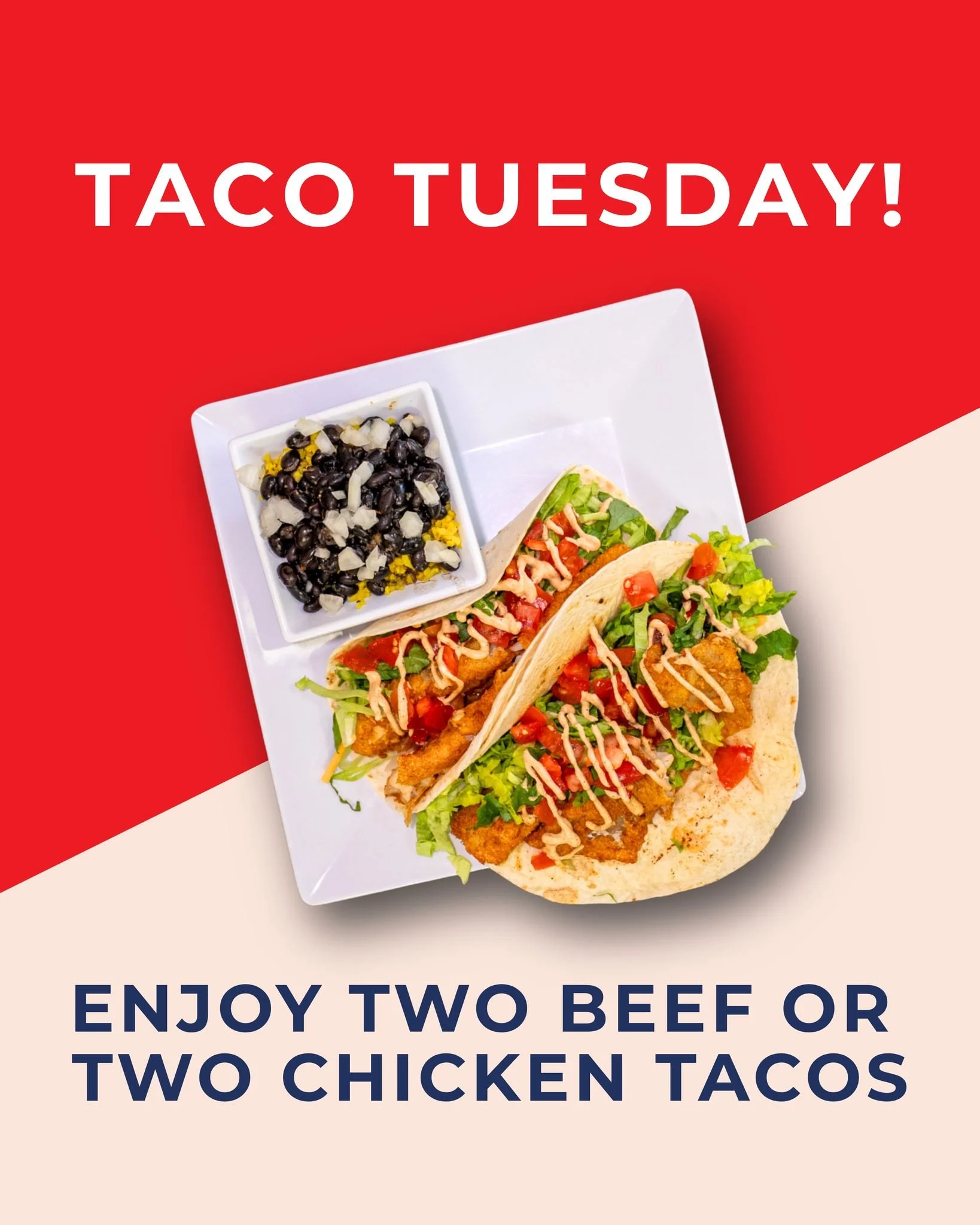 Tuesdays aren't the same without a taco. Stop in to curb your craving!