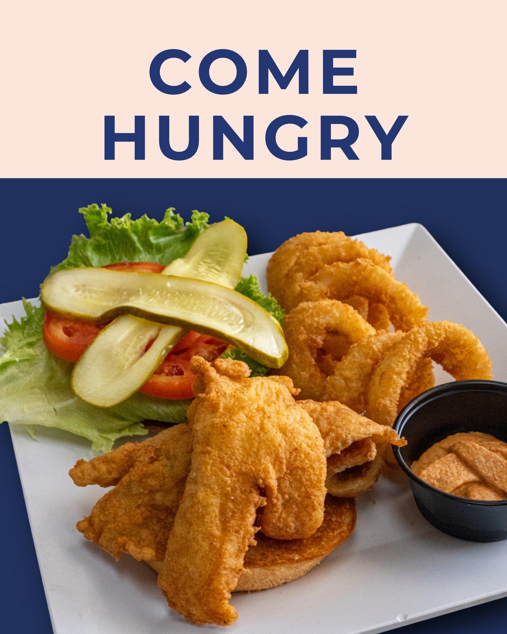 Happy Fabulous Fish Friday! 🐟 Stop in after 3PM for our all-you-can-eat fish fry. We&rsquo;ll keep the plates coming if you keep bringing your appetite!