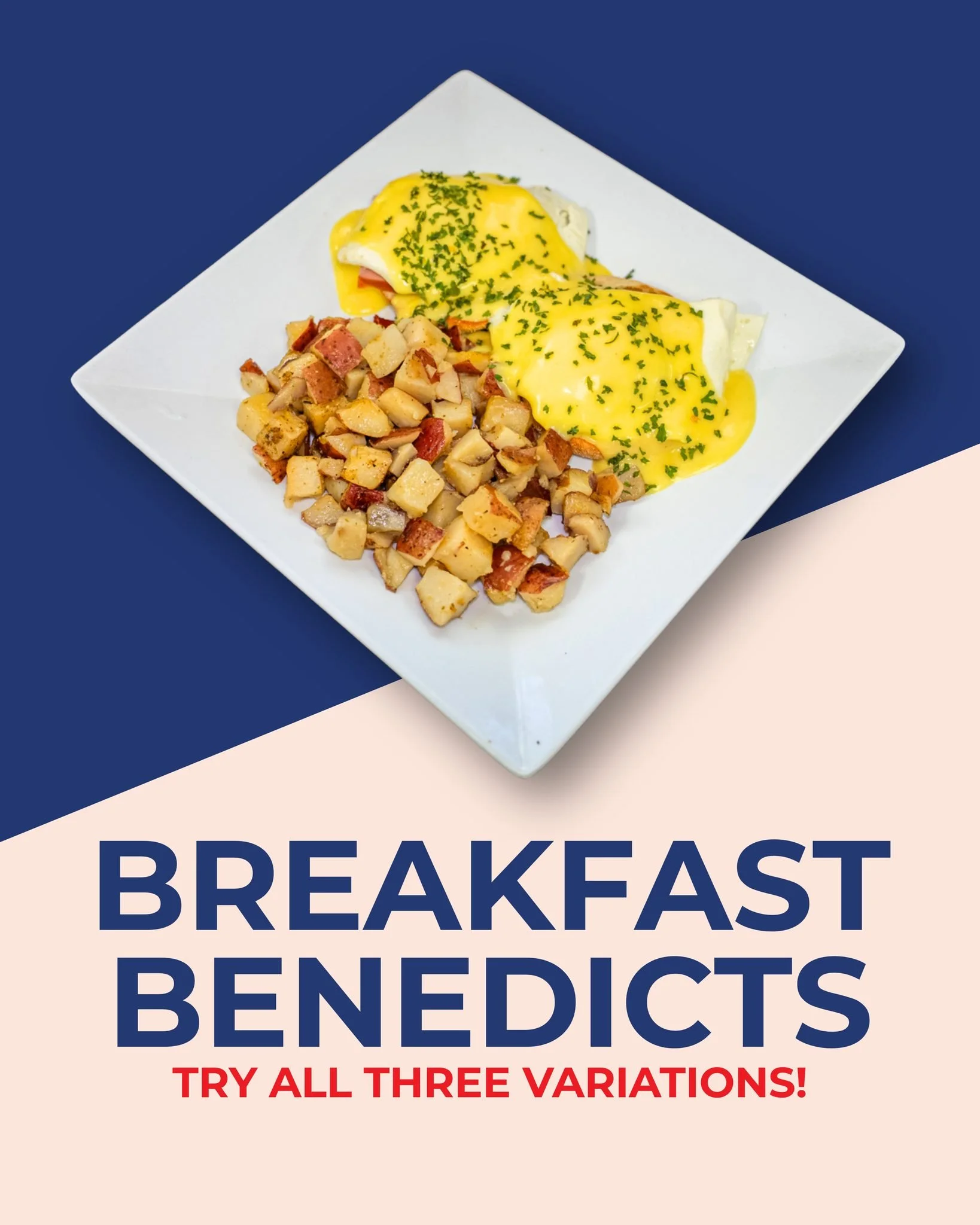 There&rsquo;s a plate waiting for you at Britt&rsquo;s no matter how you like your Eggs Benedict 🍳