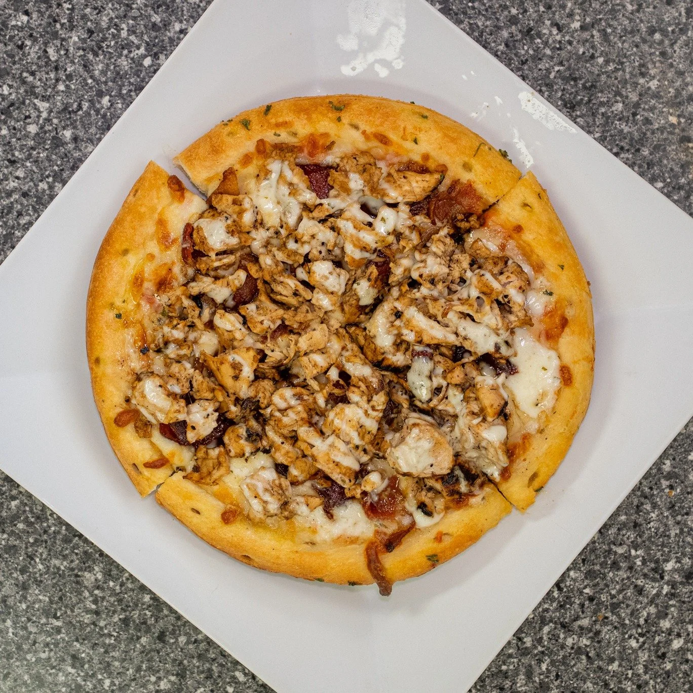 Personal pizzas are the perfect for just you or two. 🍕