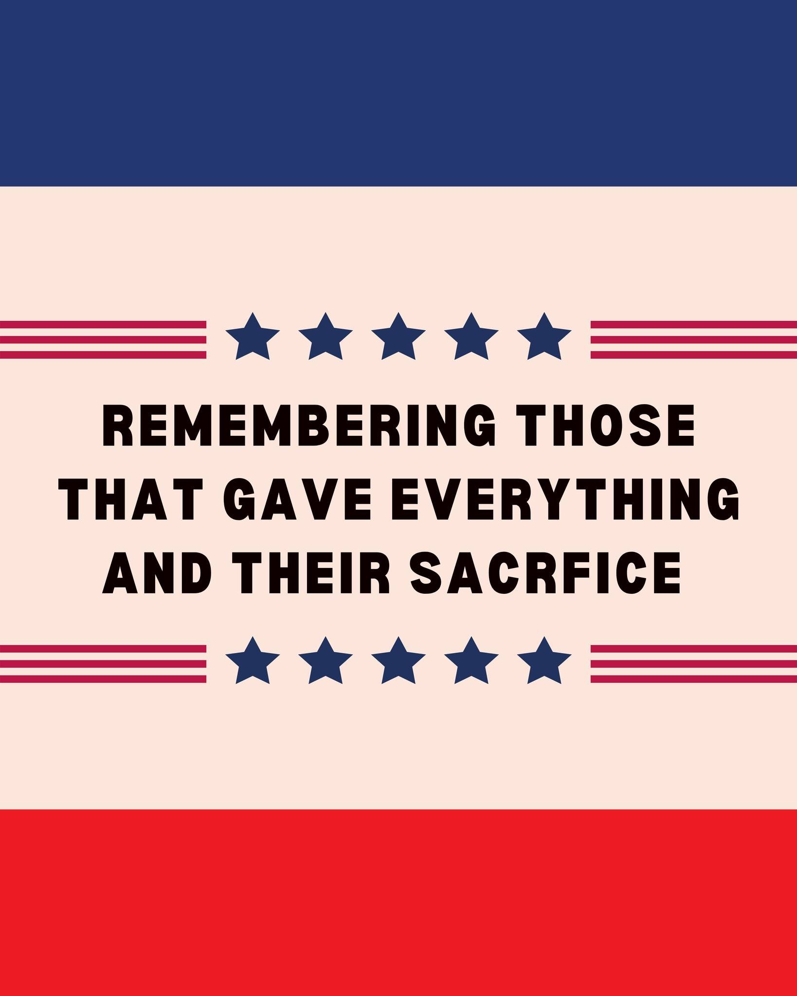 Today we remember the heroes who made the ultimate sacrifice for us 🇺🇸 Their service and sacrifice are never forgotten. As a veteran-owned business, we carry that gratitude with us every day.