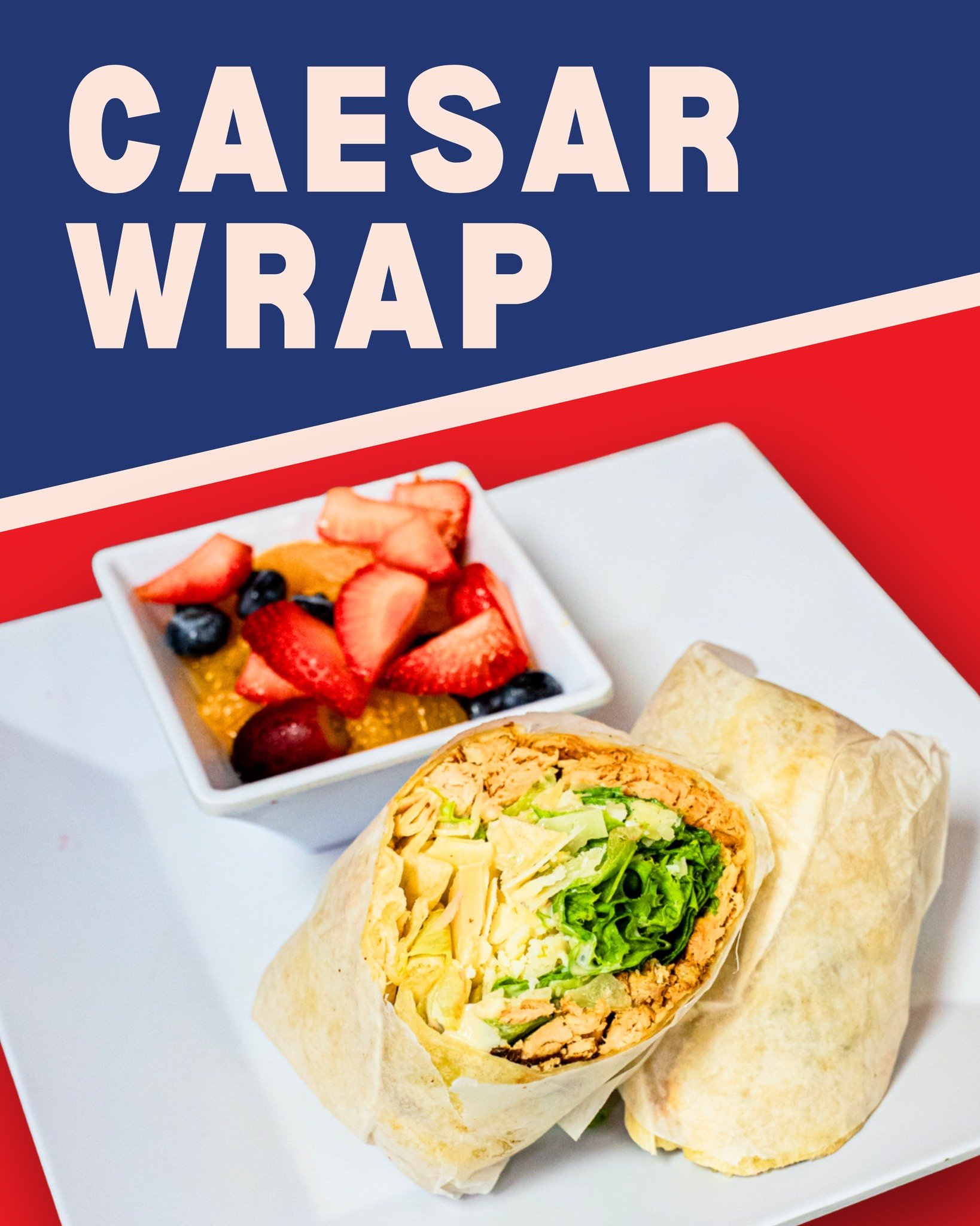 Crisp, fresh, and wrapped up just right 🌯