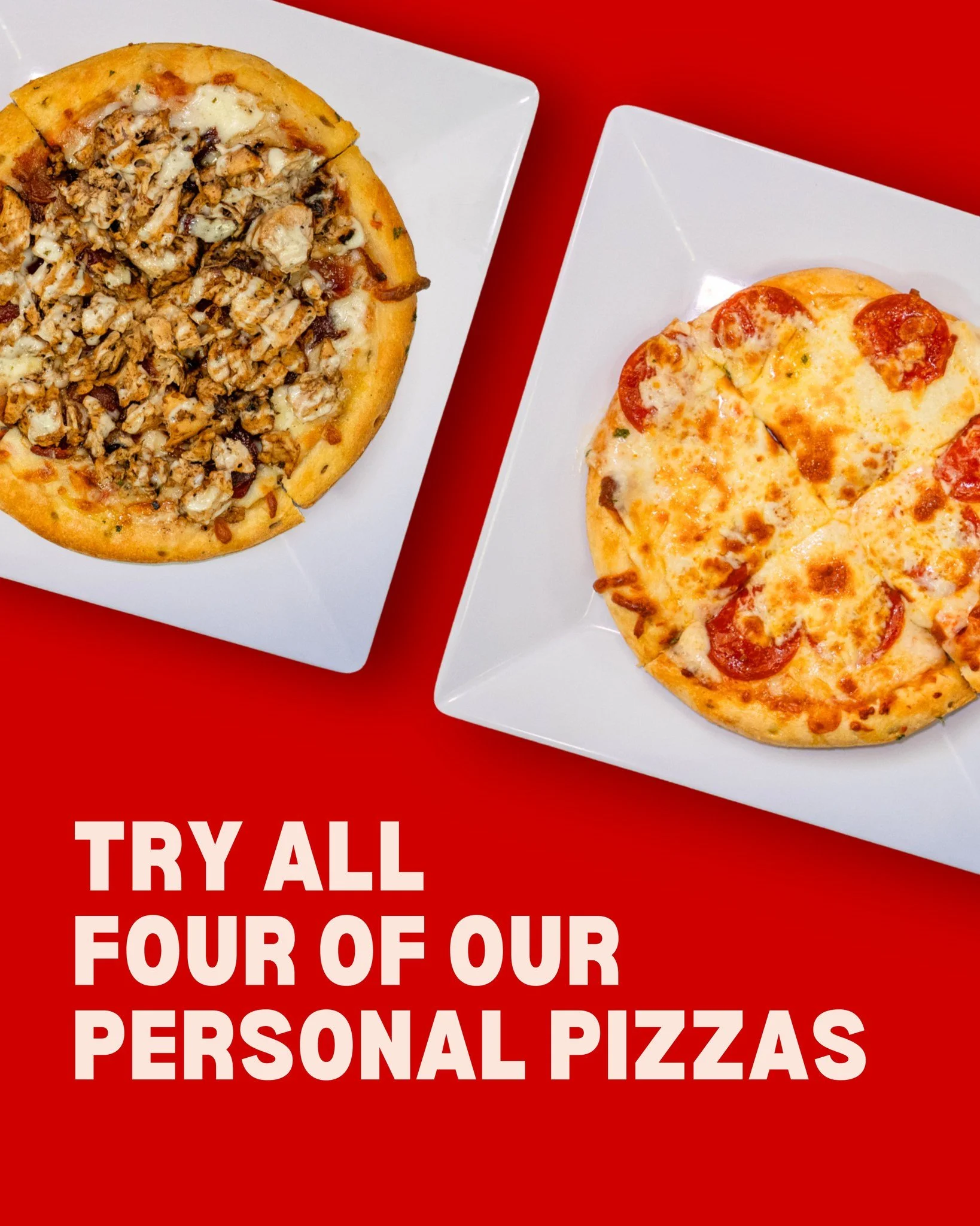 Will it be pepperoni, philly, chicken bacon, or deluxe today?