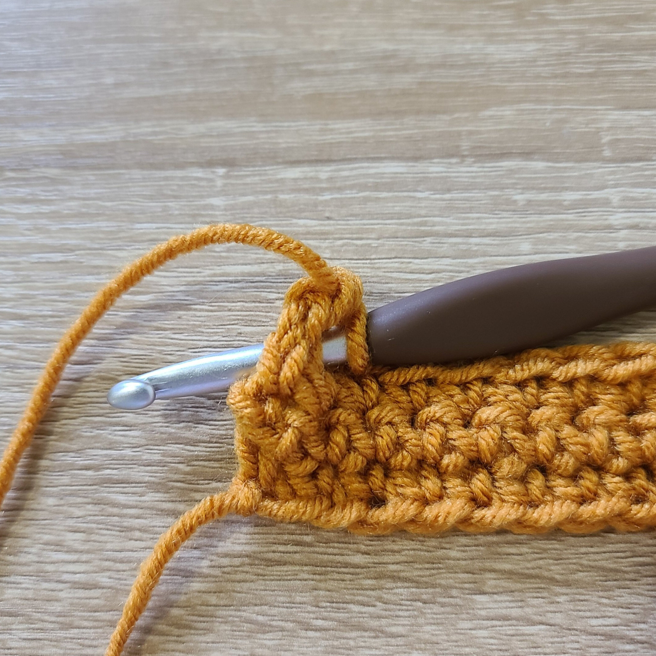 Reverse single crochet stitch — shea crochet