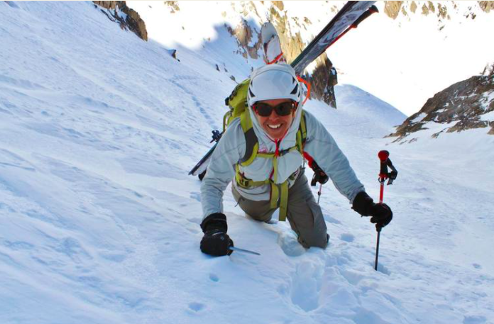 GUIDE OF THE MONTH: SARA LUNDY, SAWTOOTH MOUNTAIN GUIDES