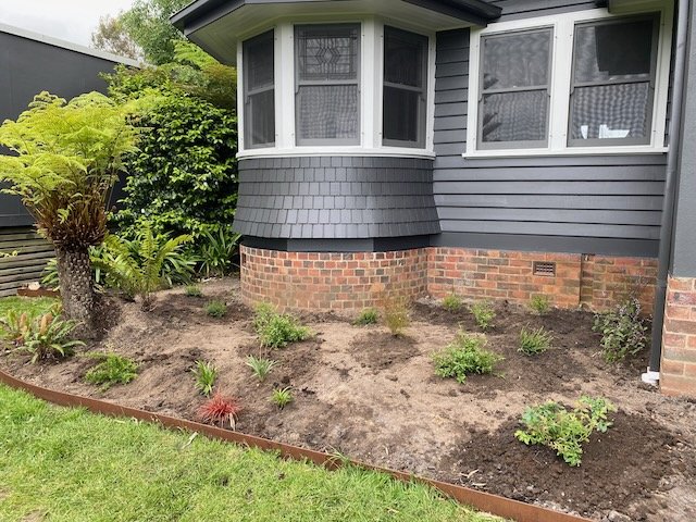 Planting in progress...