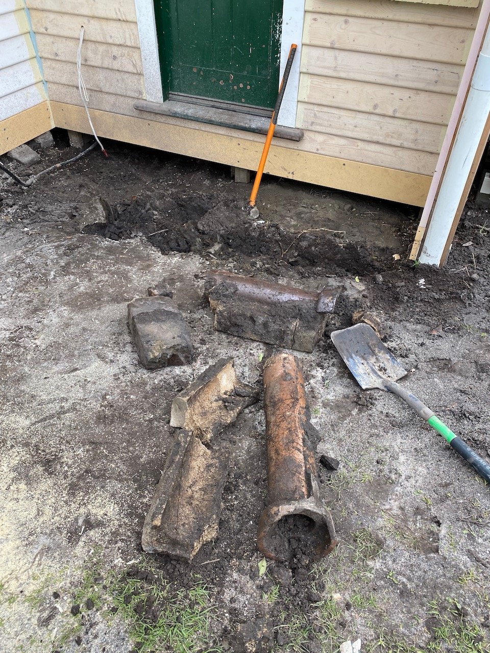 Plumbing needed an upgrade.....