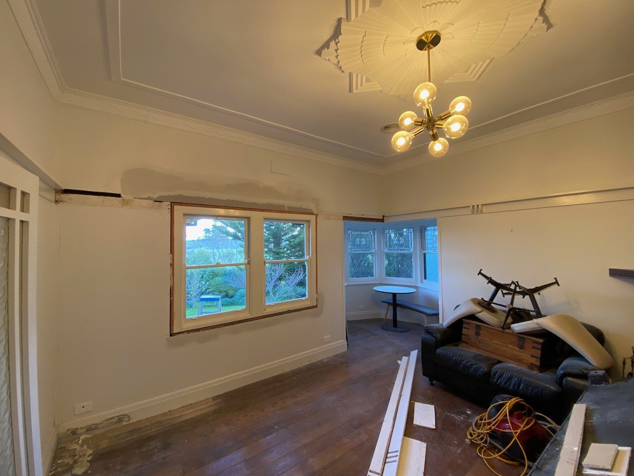 The lounge is progress....